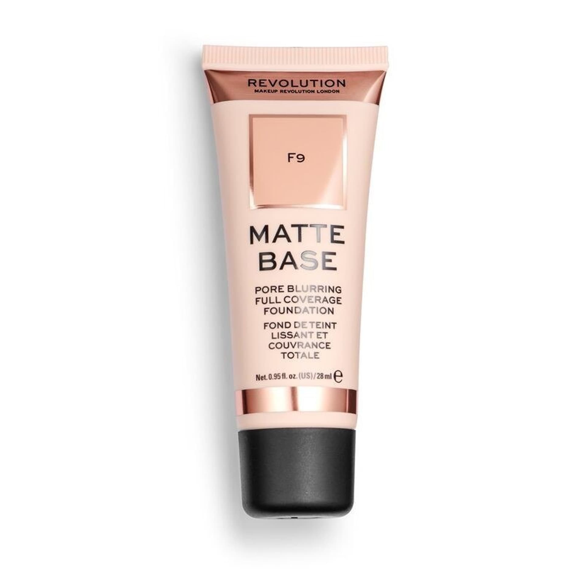 

Makeup Revolution Podkład matujący do twarzy Matte Base Foundation F9 28 ml