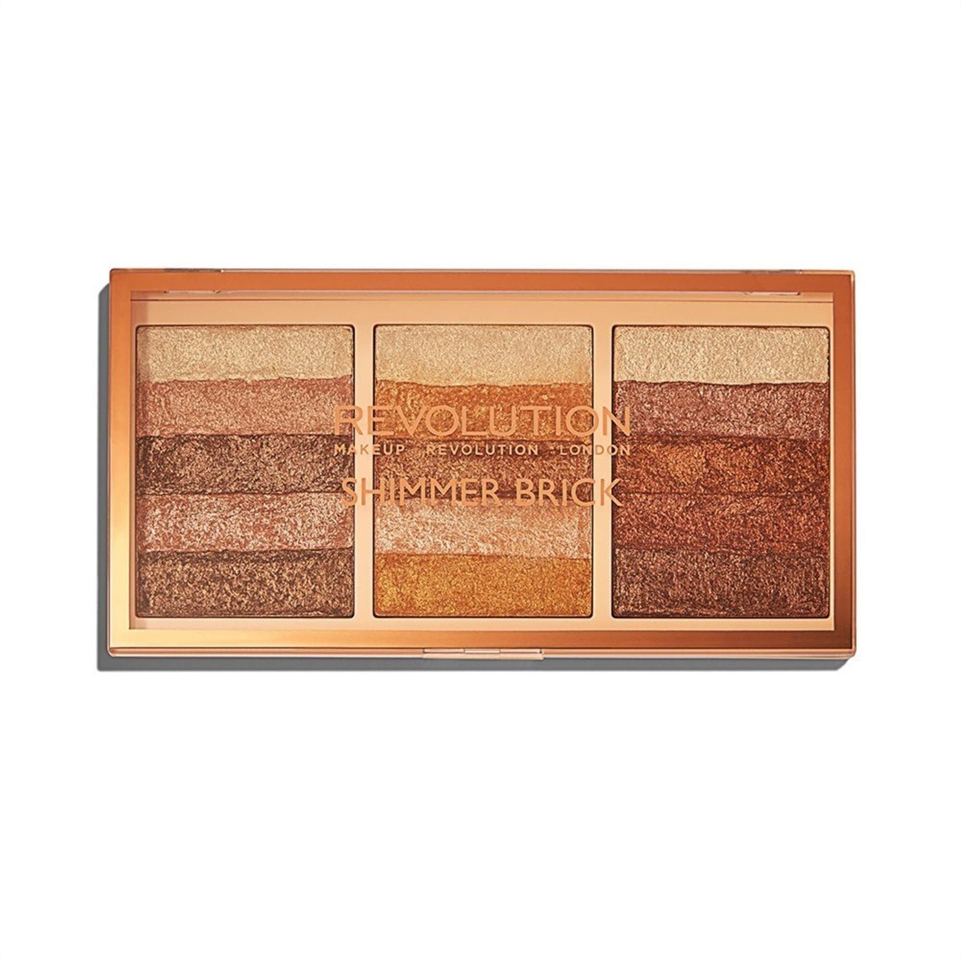 

Makeup Revolution Rozświetlacz Mix Shimmer Brick Palette