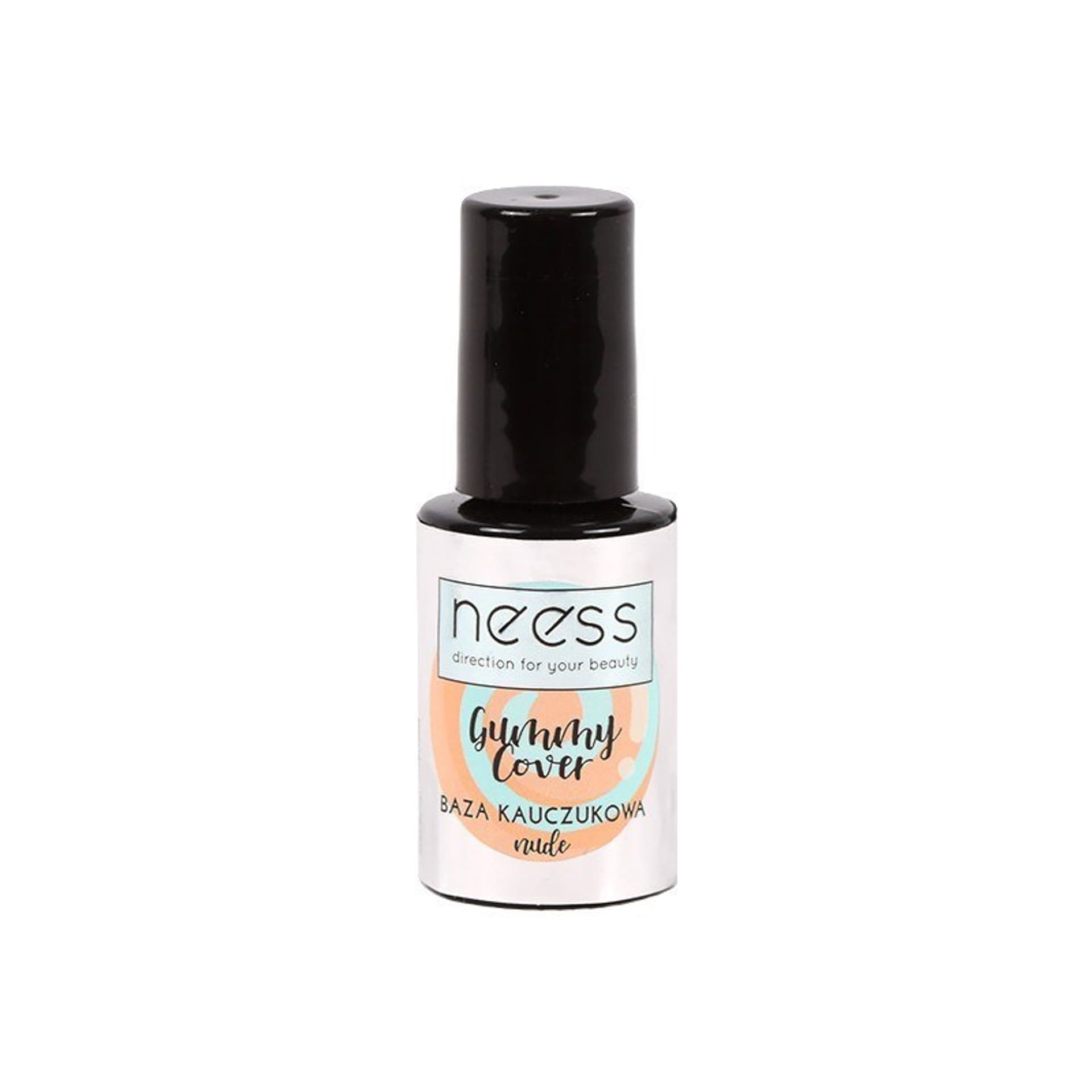 

NEESS Baza kauczukowa do lakierów hybrydowych Gummy Cover - Nude 4ml