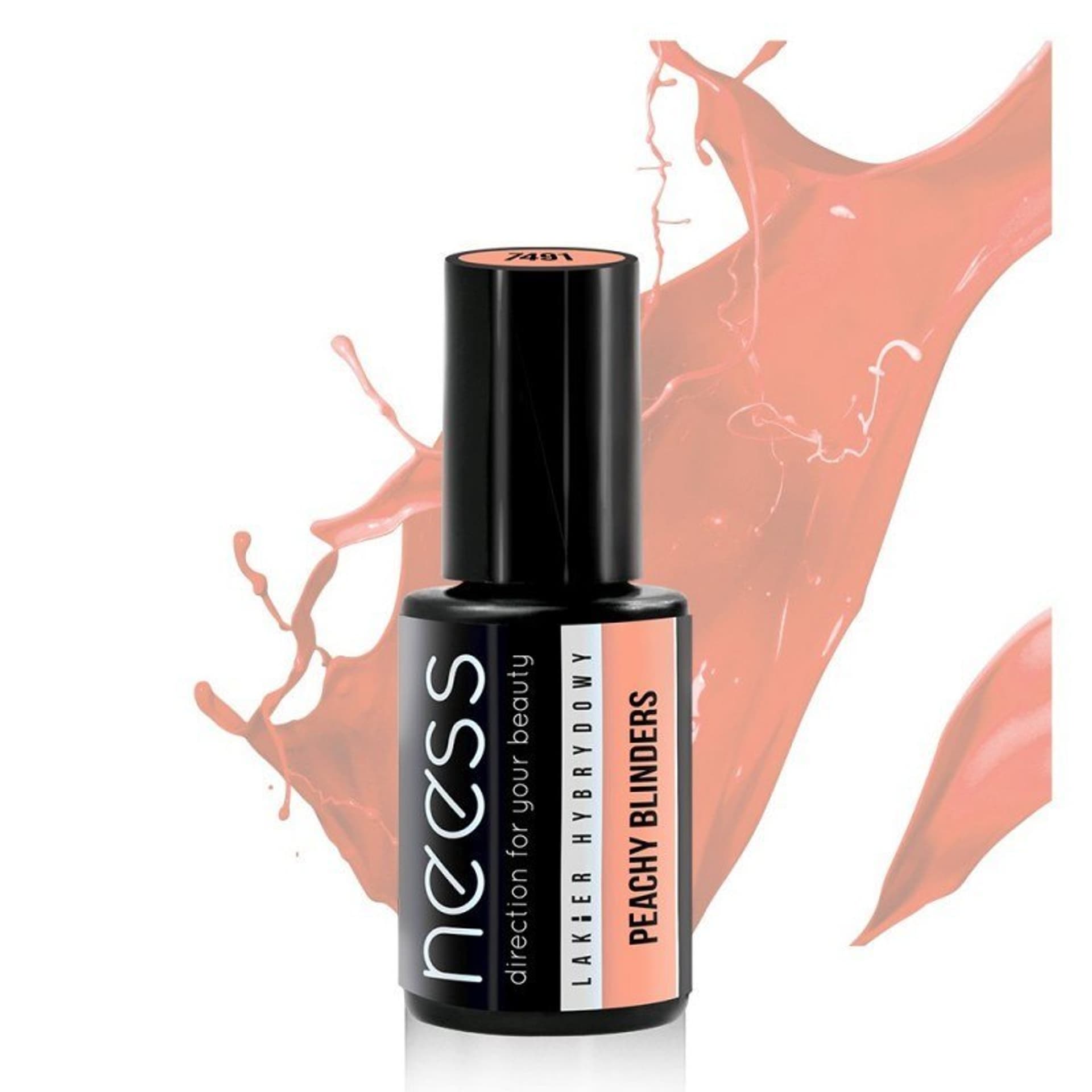 

NEESS Lakier hybrydowy kauczukowy 7491 Peachy Blinders 4ml