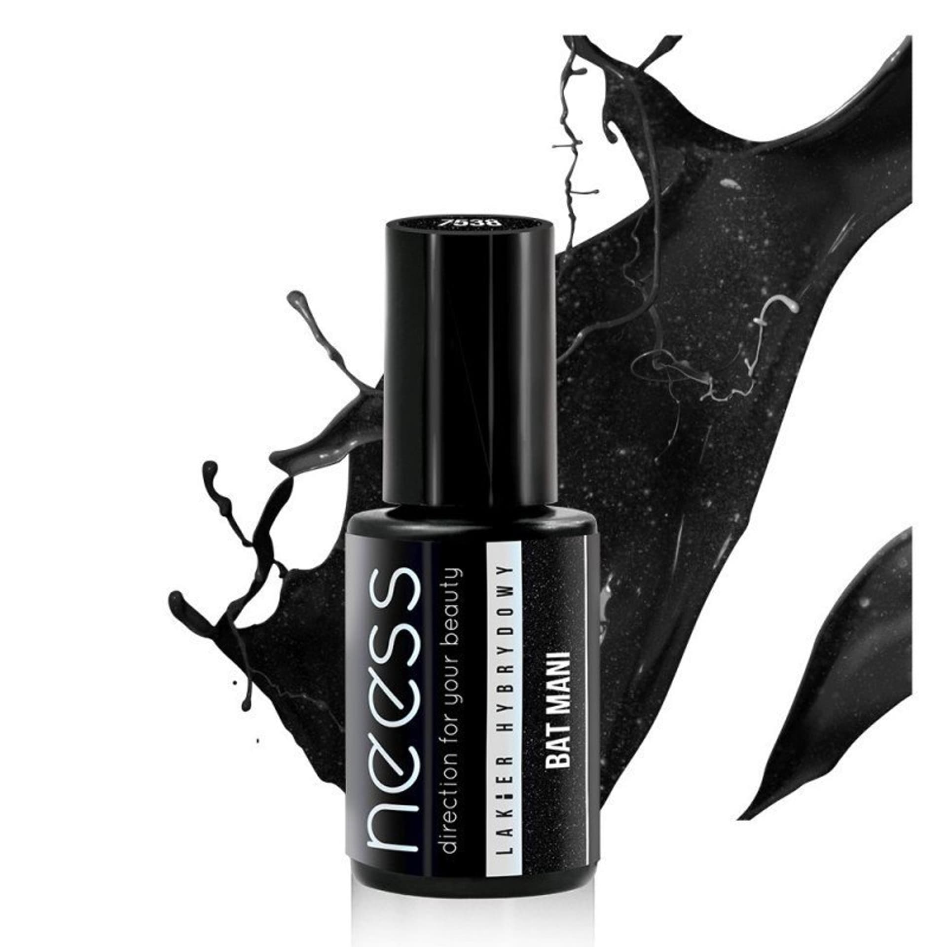 

NEESS Lakier hybrydowy kauczukowy 7538 Bat Mani 4ml