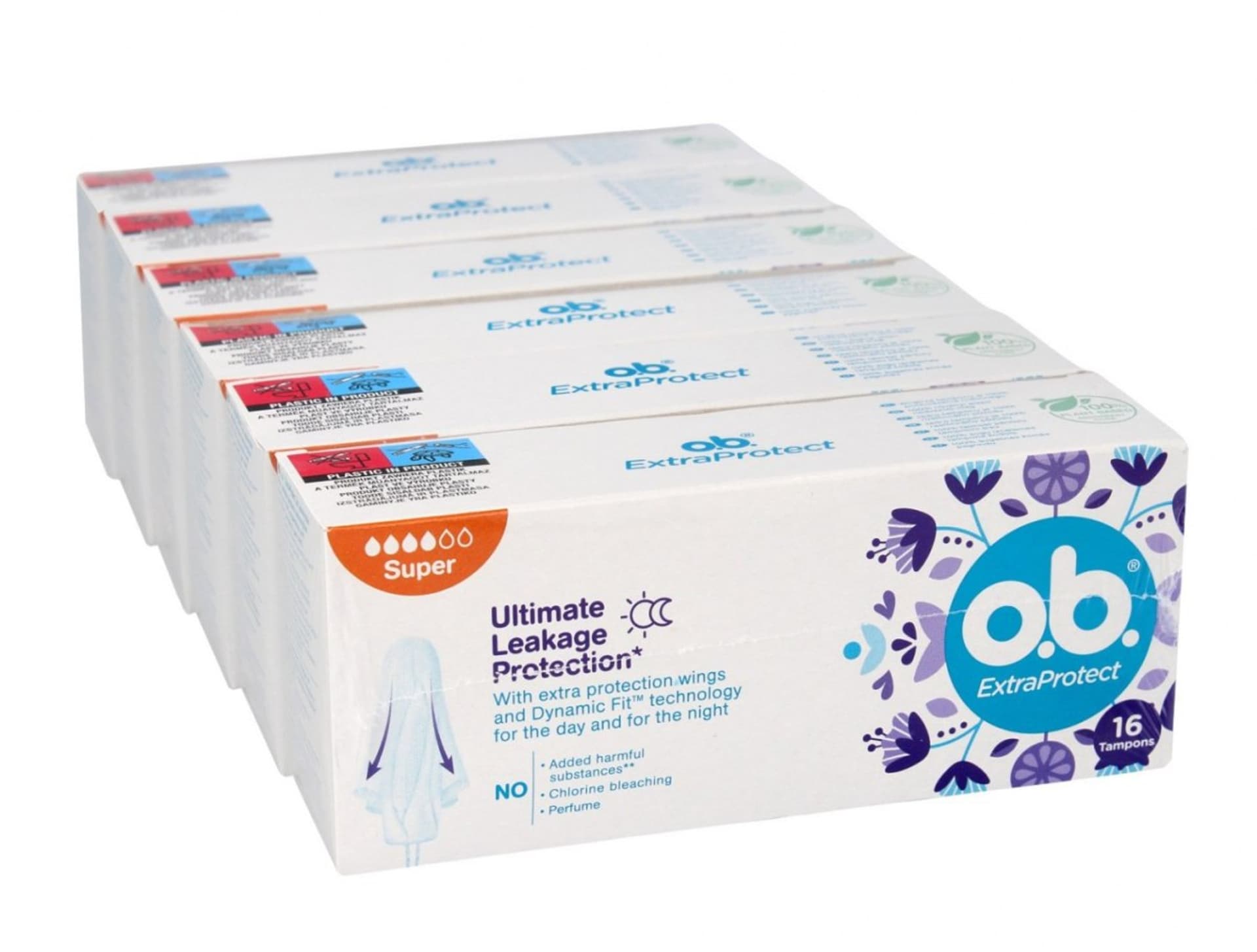 

O.B.Extra Protect Tampony Ultimate Super (16) 1op.-6szt (5+1gratis)