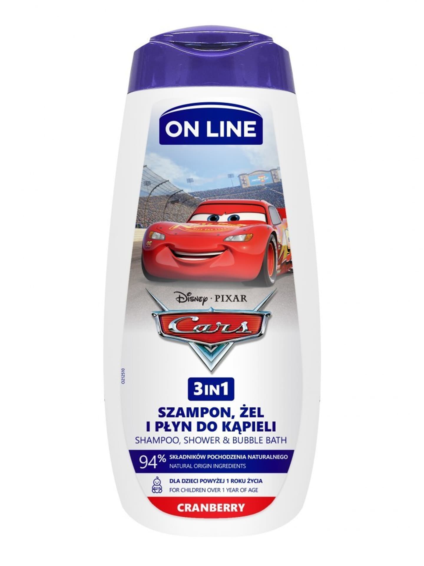 

On Line Disney Cars Żel 3w1 Żurawina