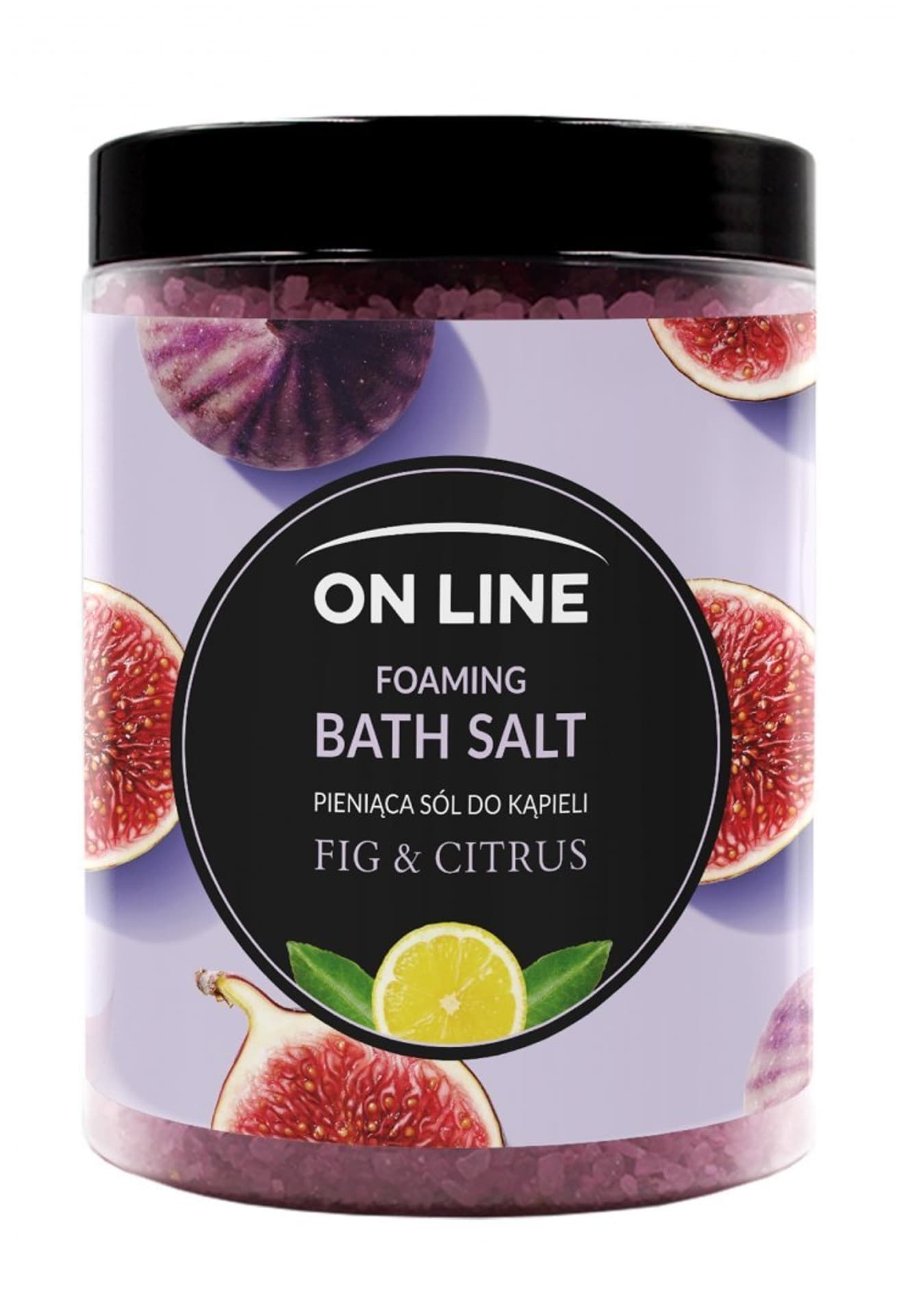 

On Line Pieniąca Sól do kąpieli Fig & Citrus 1200g