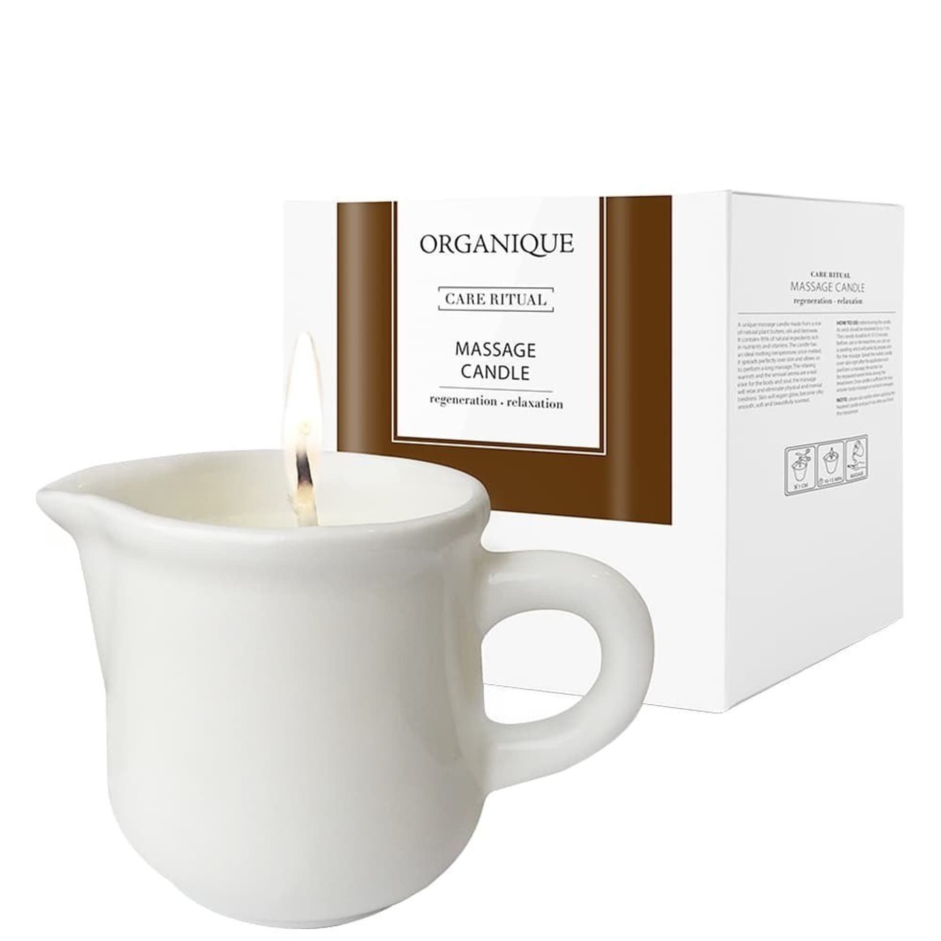 

ORGANIQUE Świeca/masaż z ol.argan.POM+CHILLI 125ml