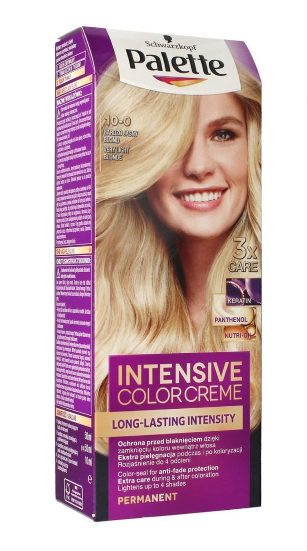 

H*PALETTE INTENS CREME 10-0 bardzo jasny blond
