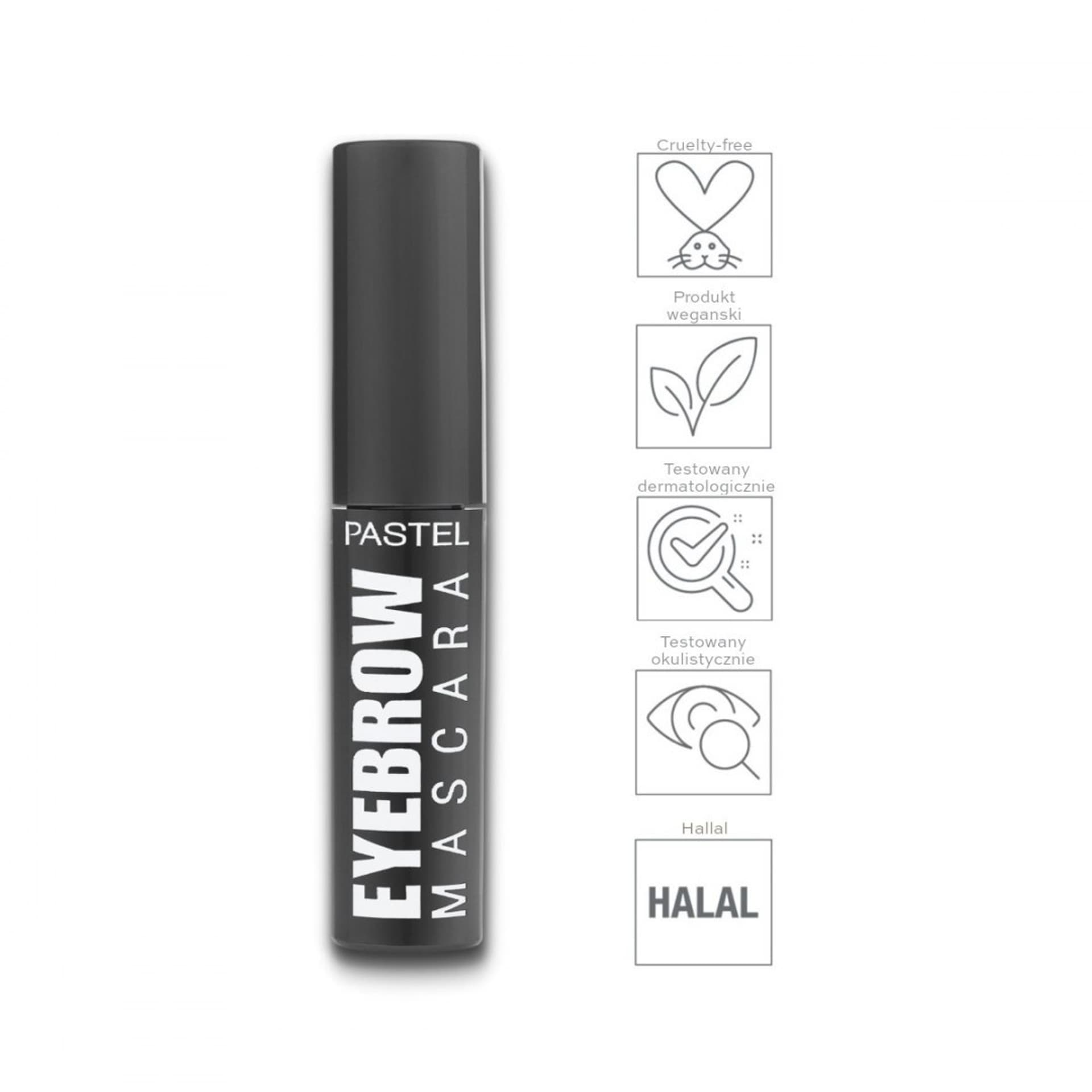 

PASTEL Eyebrow Mascara do brwi nr 24 - Deep Brown 4.2ml