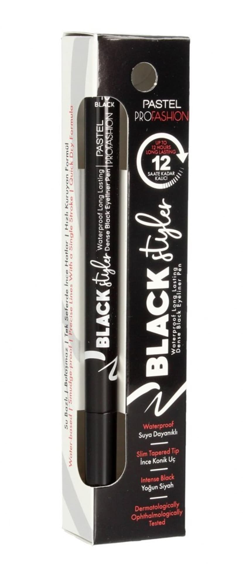 

PASTEL Pro Fashion Black Styler Eyeliner w pisaku czarny 1.1ml