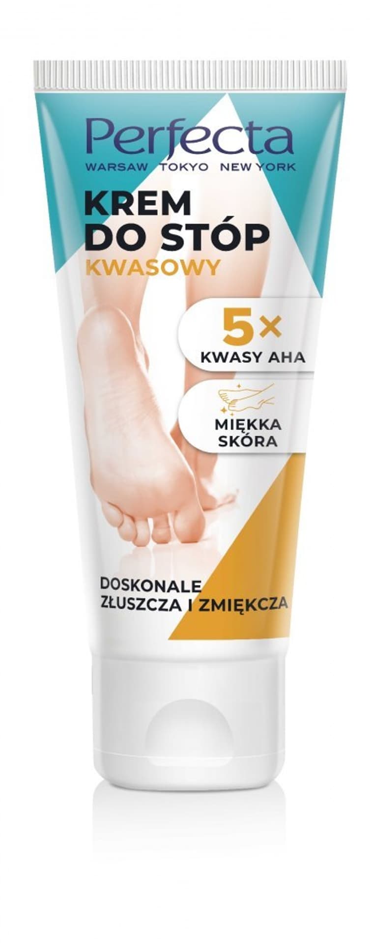 

Perfecta Krem do stóp kwasowy - 5x kwasy AHA 80ml