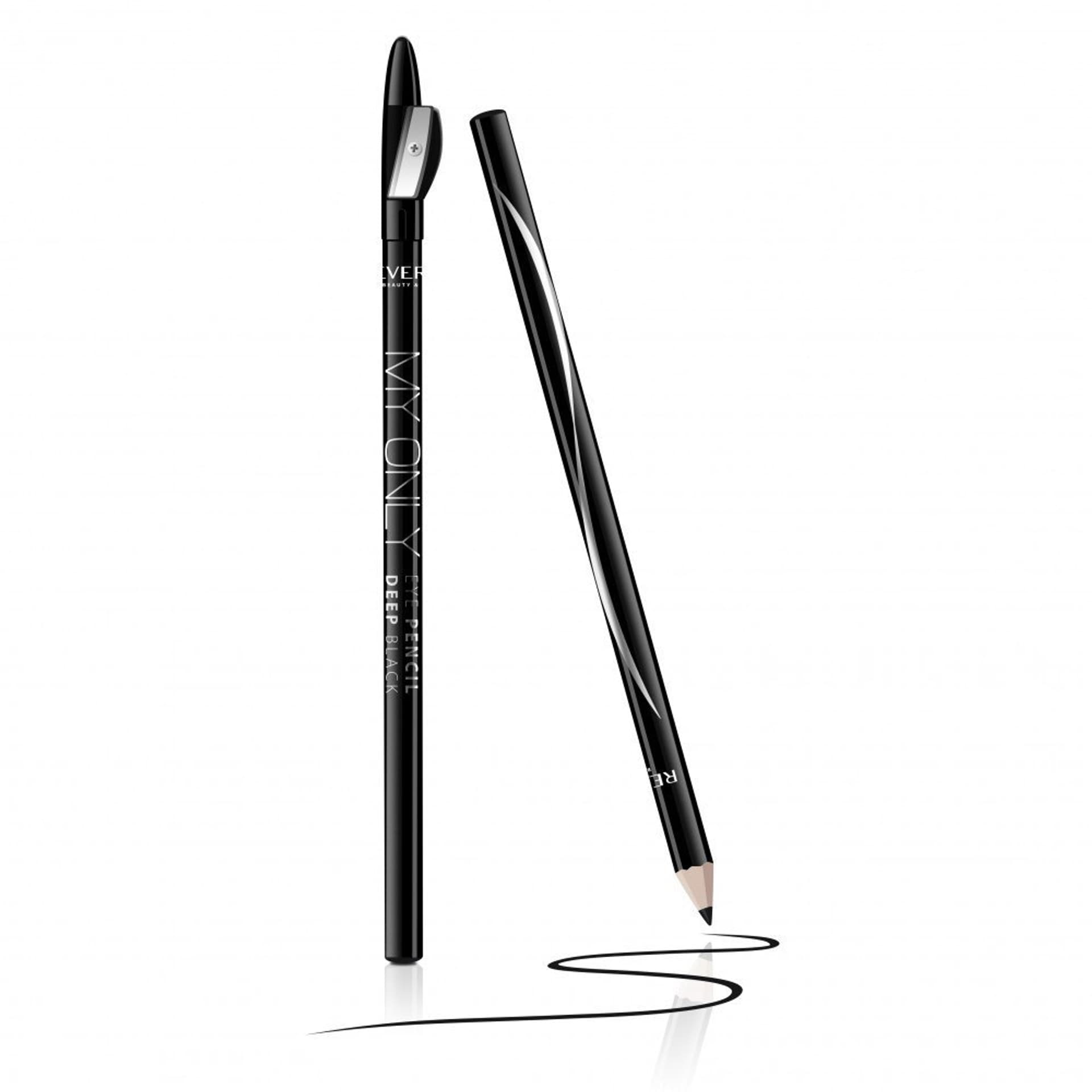 

REVERS Kredka do oczu drewniana z temperówką My Only - deep black 1szt