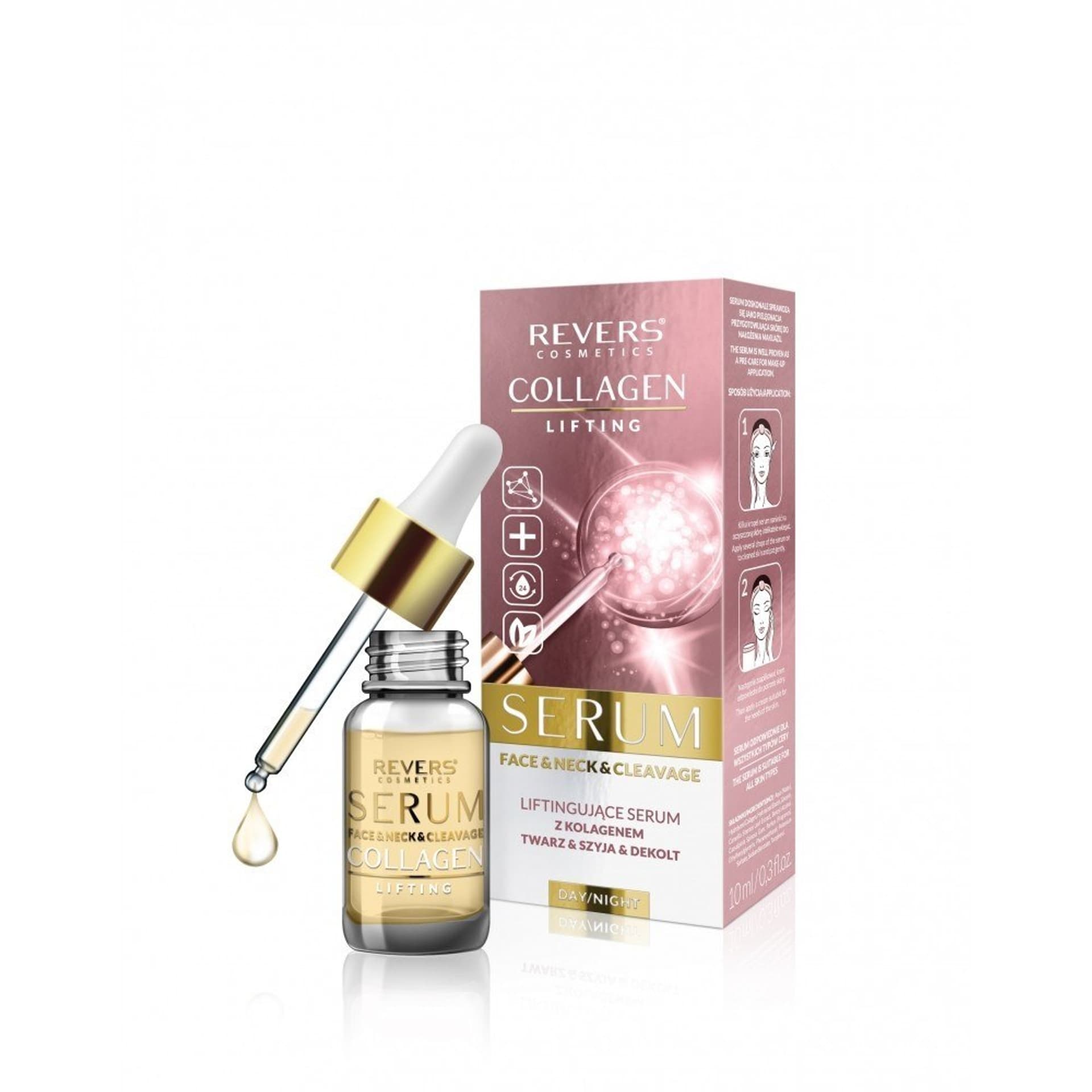 

REVERS Liftingujące Serum z kolagenem do twarzy,szyi i dekoltu 10ml