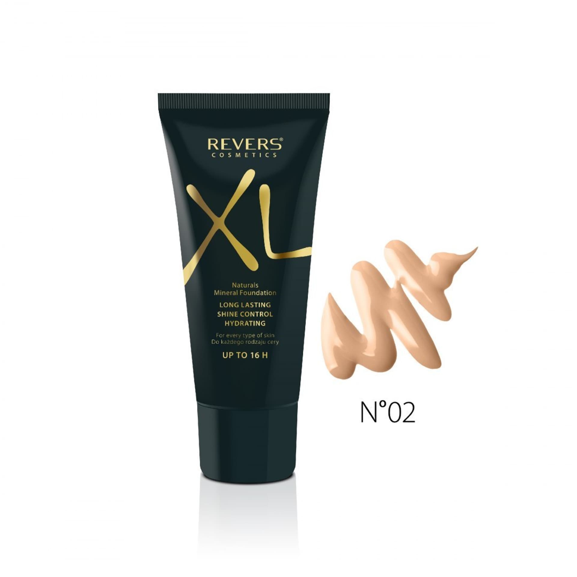 

REVERS Podkład XL Natural Minerals 02 Beige 30ml