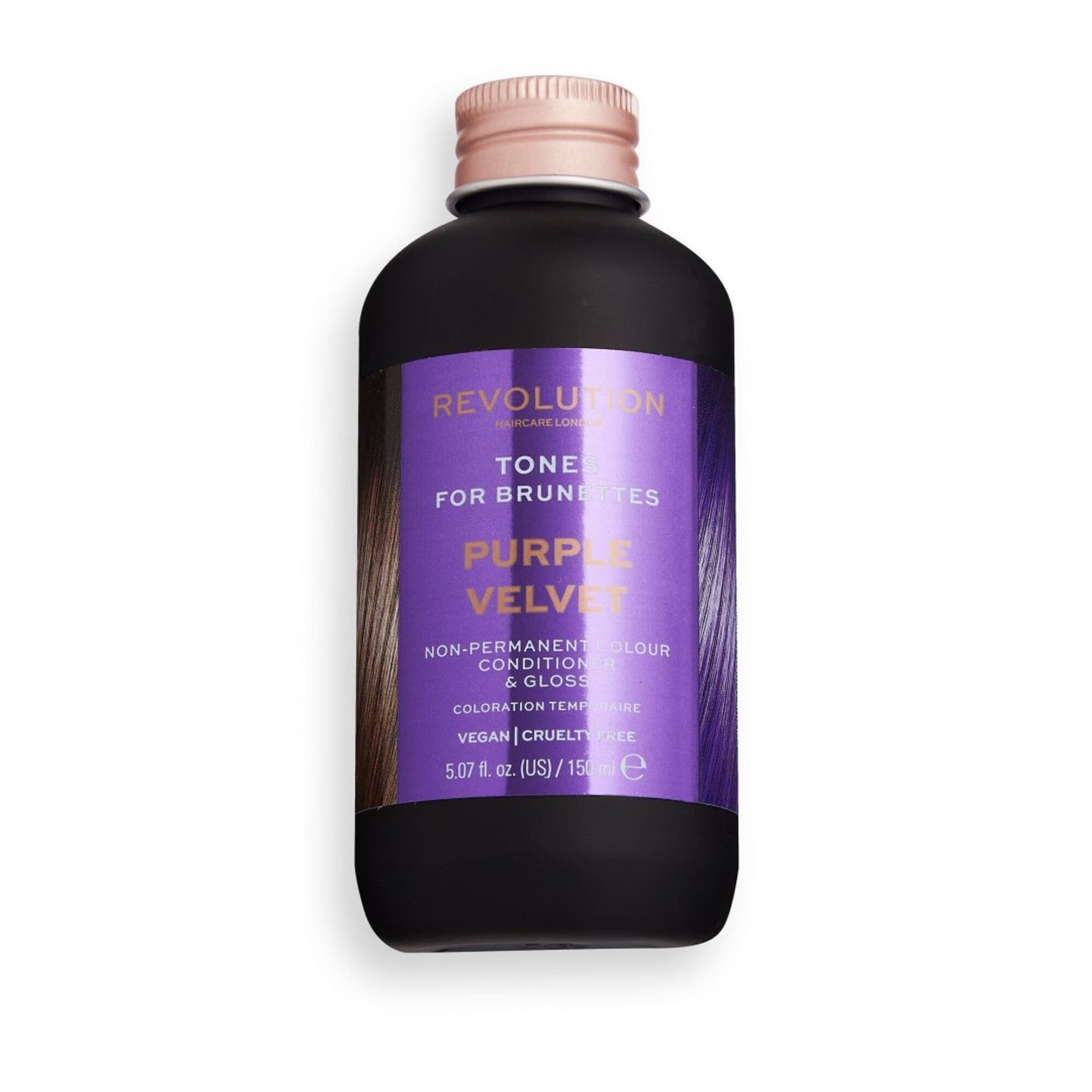 

Revolution Haircare Tones for Brunettes Farba tonująca do włosów ciemnych - Purple Velvet 150ml