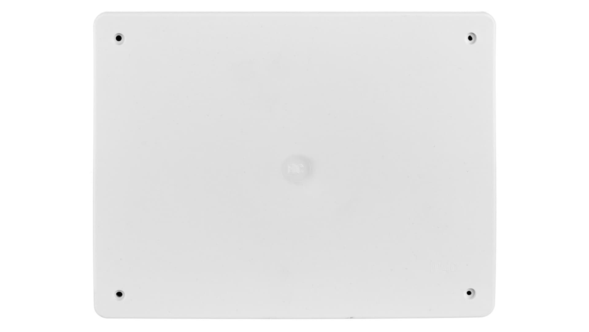 

Puszka podtynkowa z pokrywą seria 350 196x152x70 czerwony-biały EC350C6