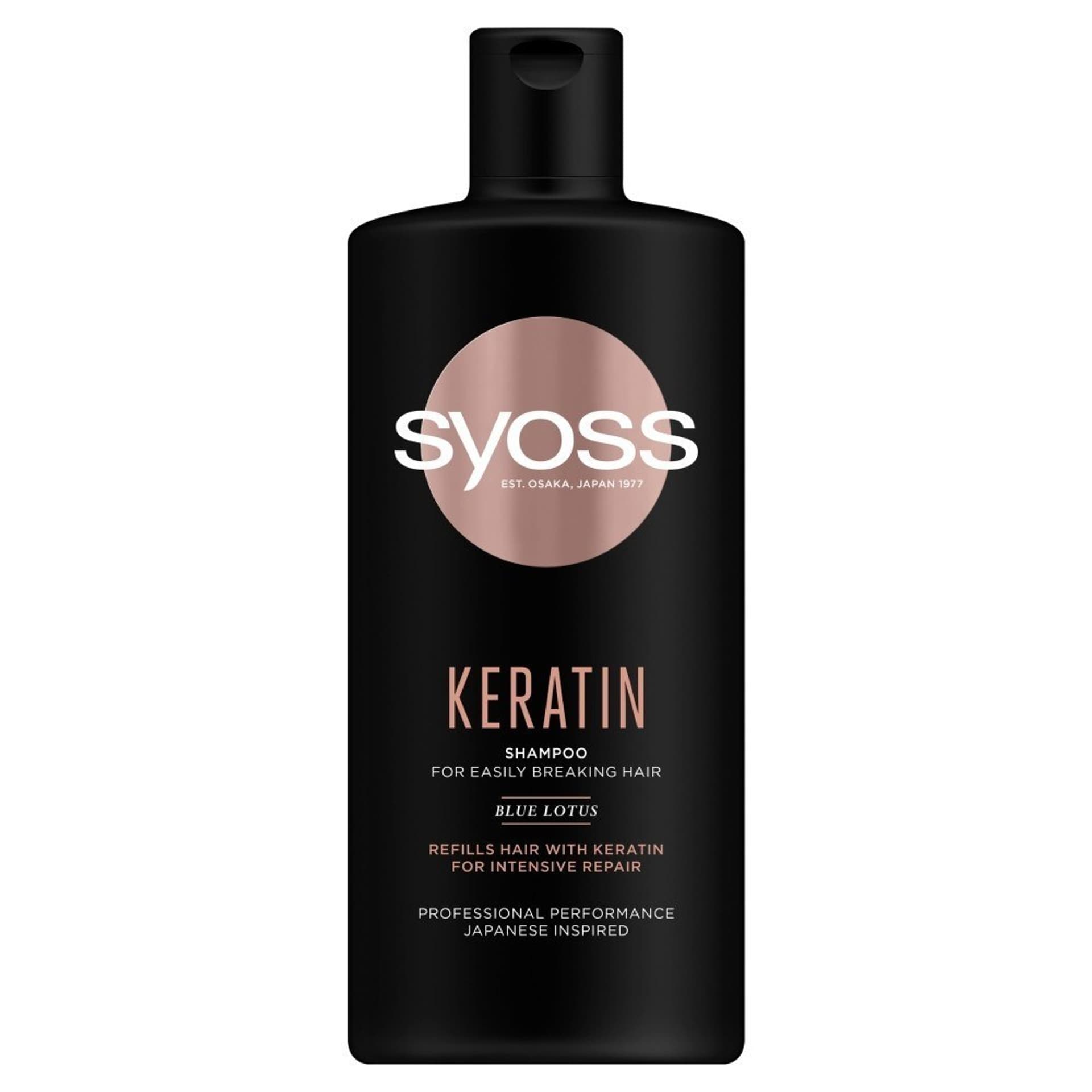 

Schwarzkopf Syoss Keratin Szampon wygładzający do włosów łamliwych 440ml