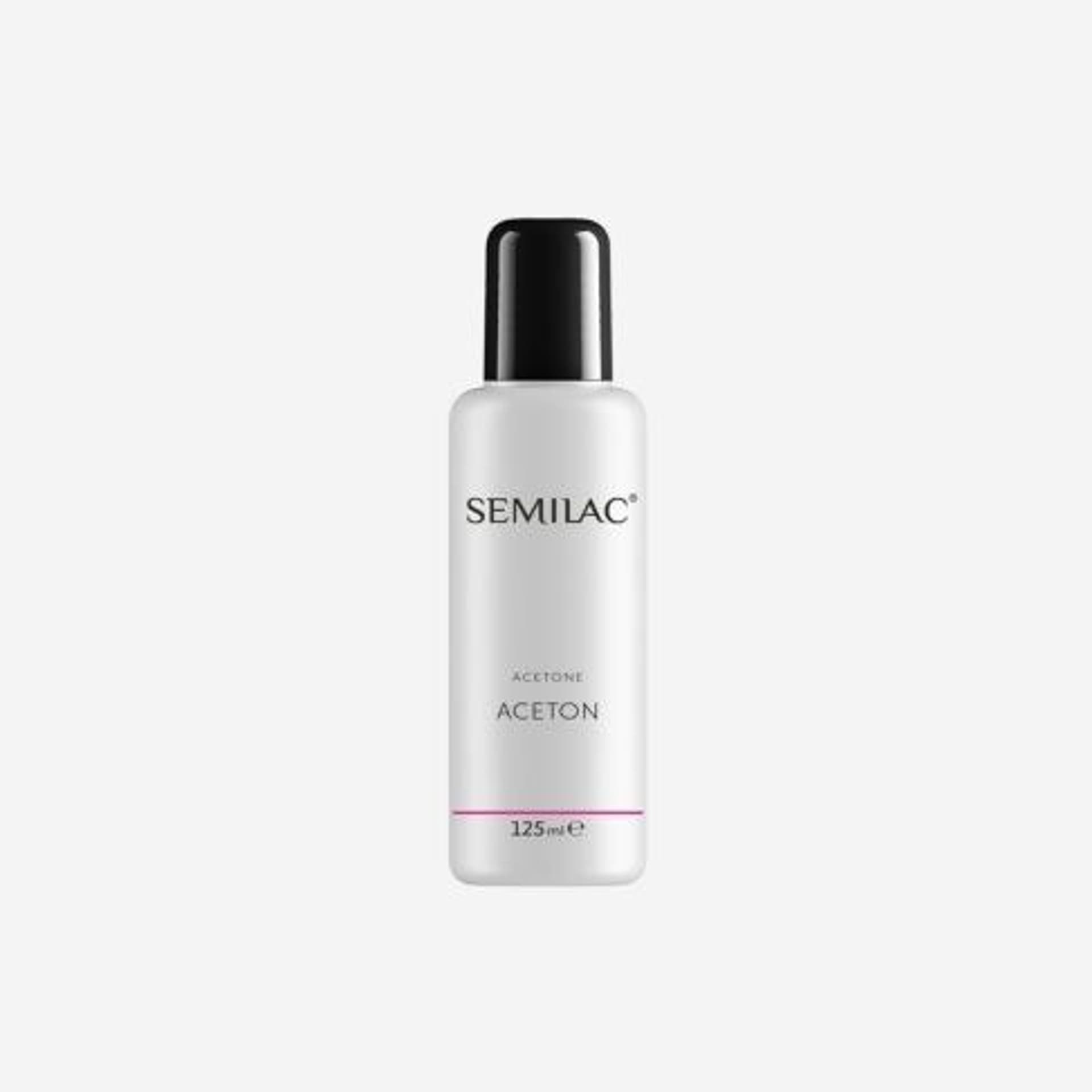 

SEMILAC Aceton do zmywania lakieru hybrydowego 125ml