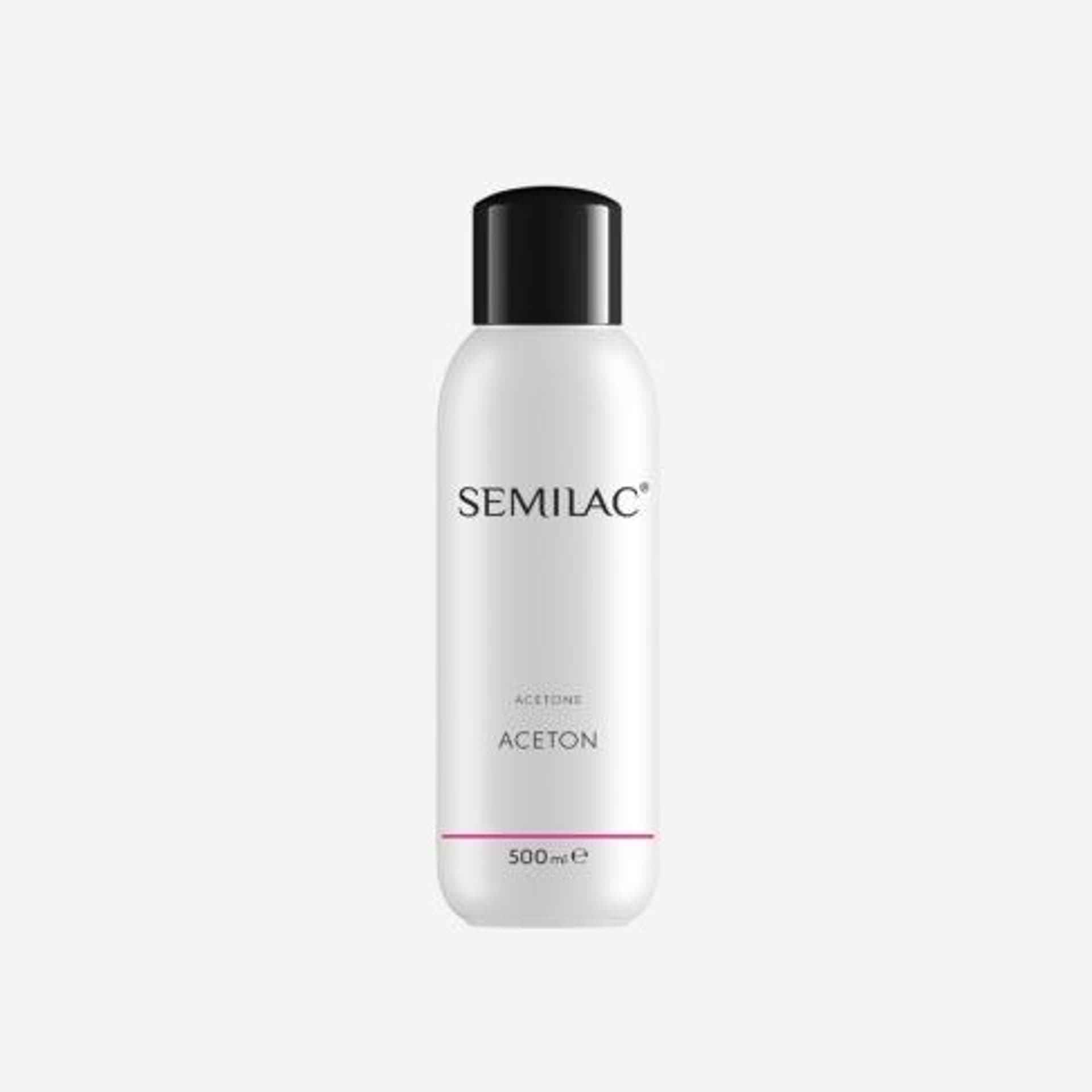 

SEMILAC Aceton do zmywania lakieru hybrydowego 500ml