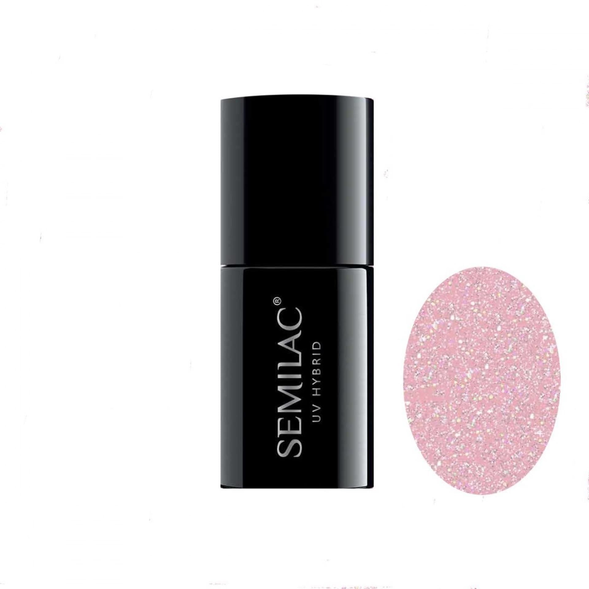 

SEMILAC Extend Lakier hybrydowy 5in1 nr 805 Glitter Dirty Nude Rose 7ml