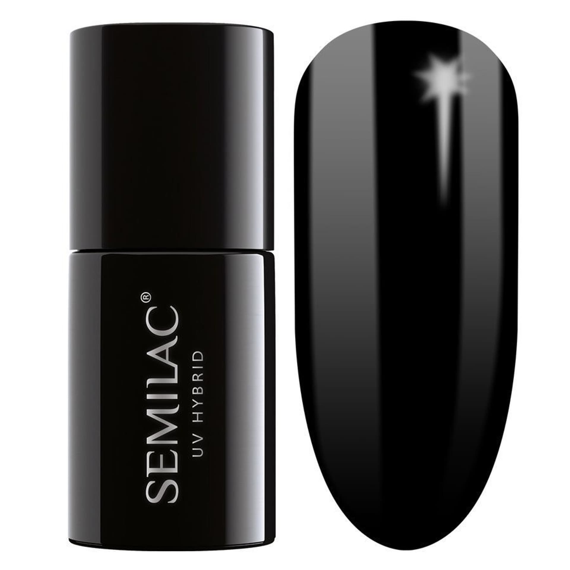 

SEMILAC Lakier hybrydowy 031 Black Diamond - 7 ml