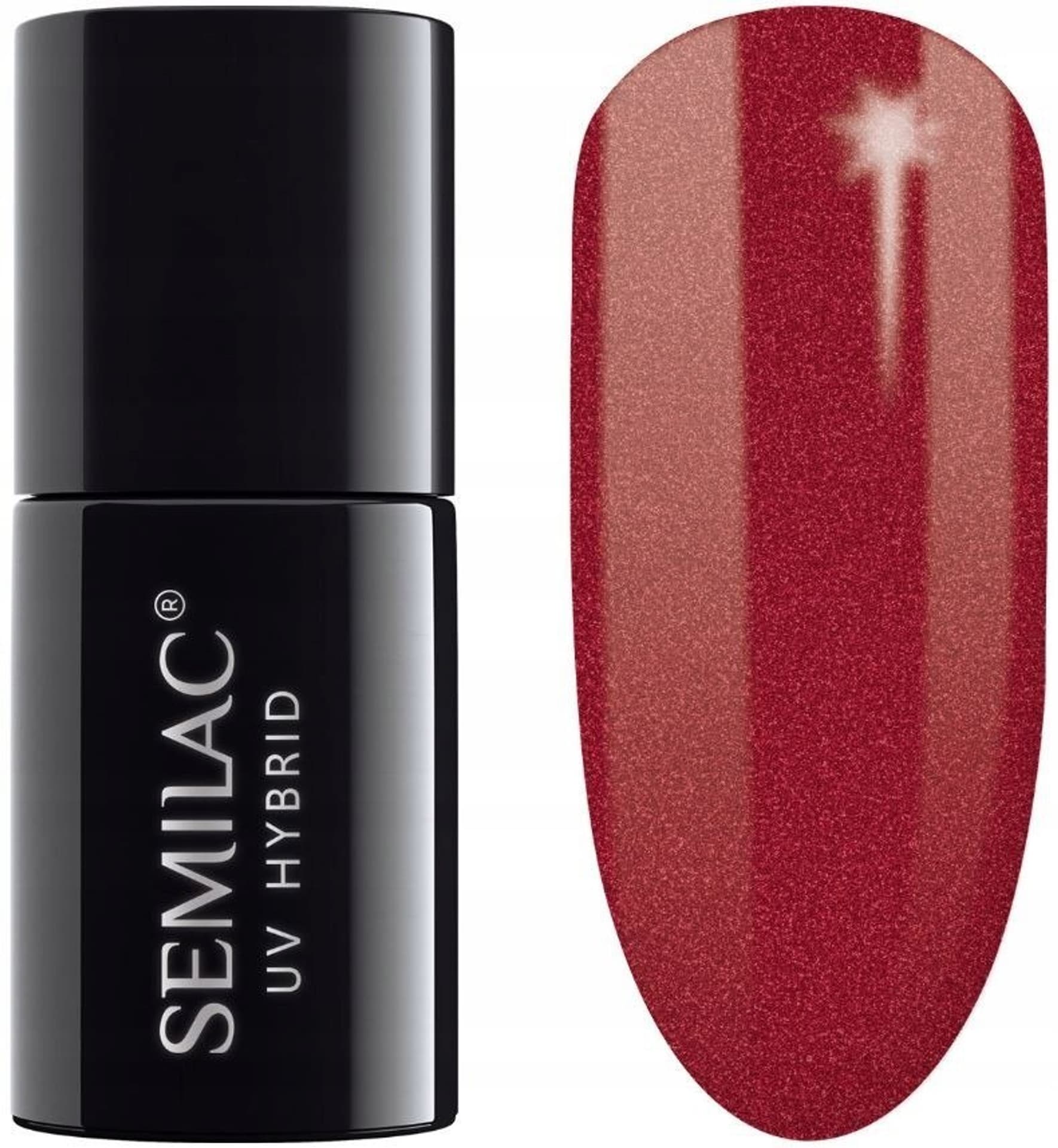 

SEMILAC Lakier hybrydowy 070 Pearl Red - 7 ml