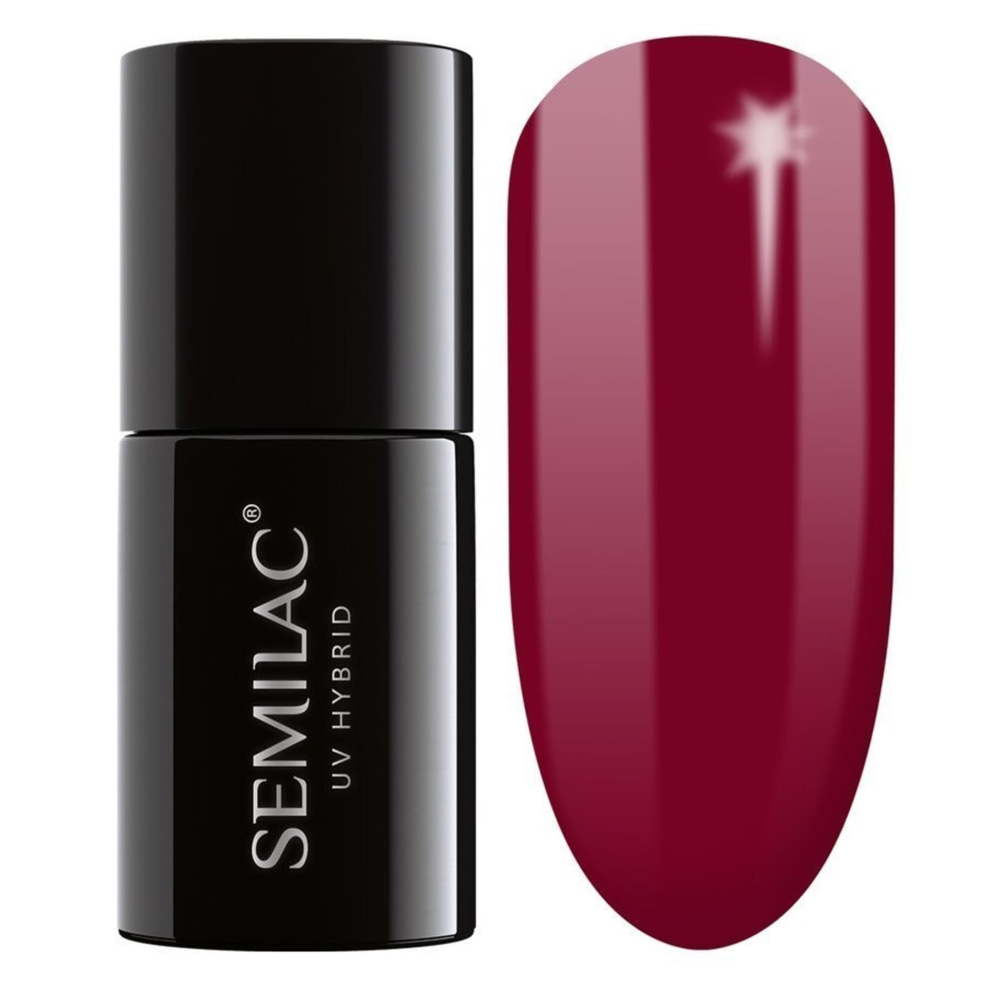 

SEMILAC Lakier hybrydowy 071 Deep Red - 7 ml