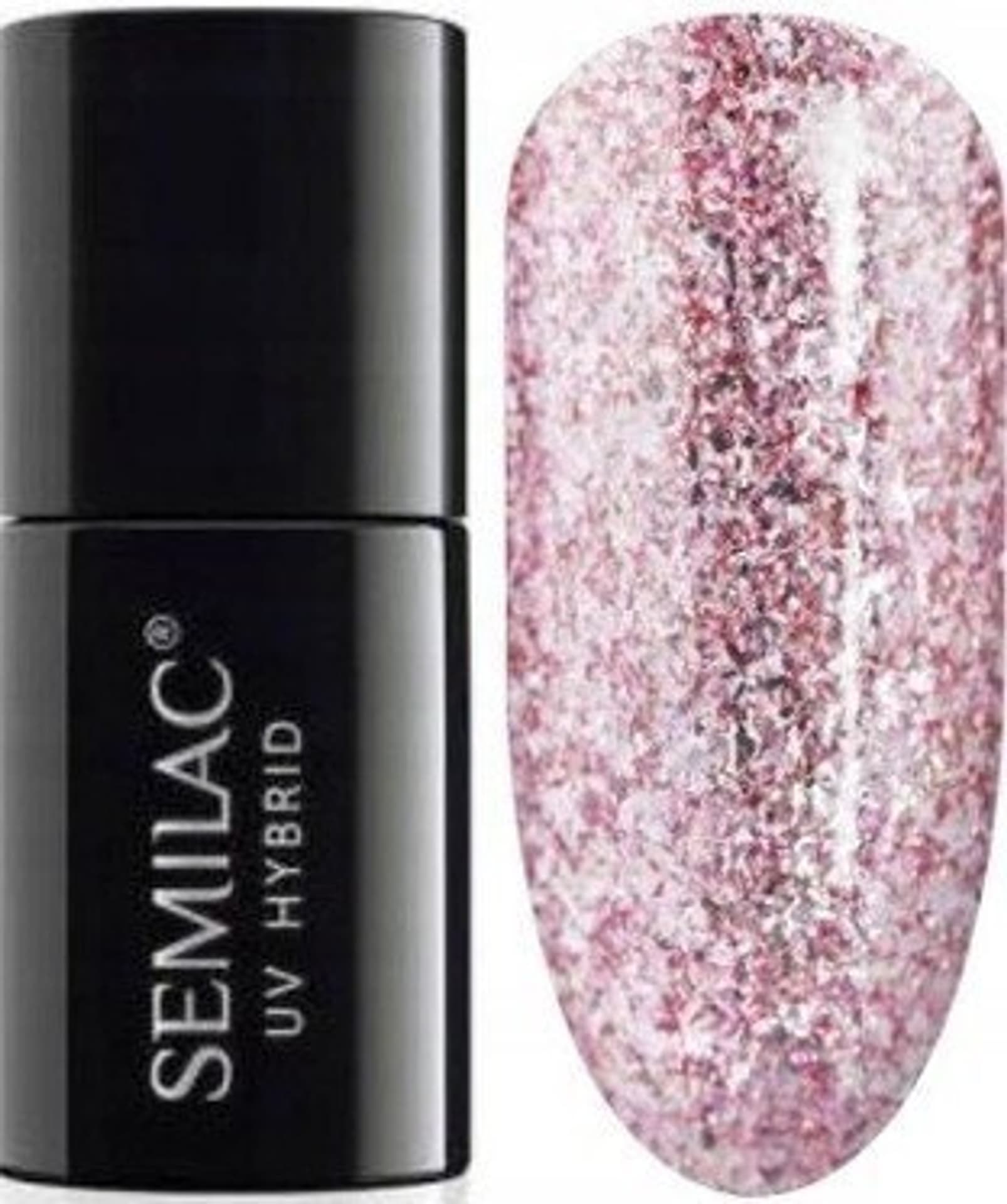 

SEMILAC Lakier hybrydowy 293 Rose Gold Shimmer - 7ml