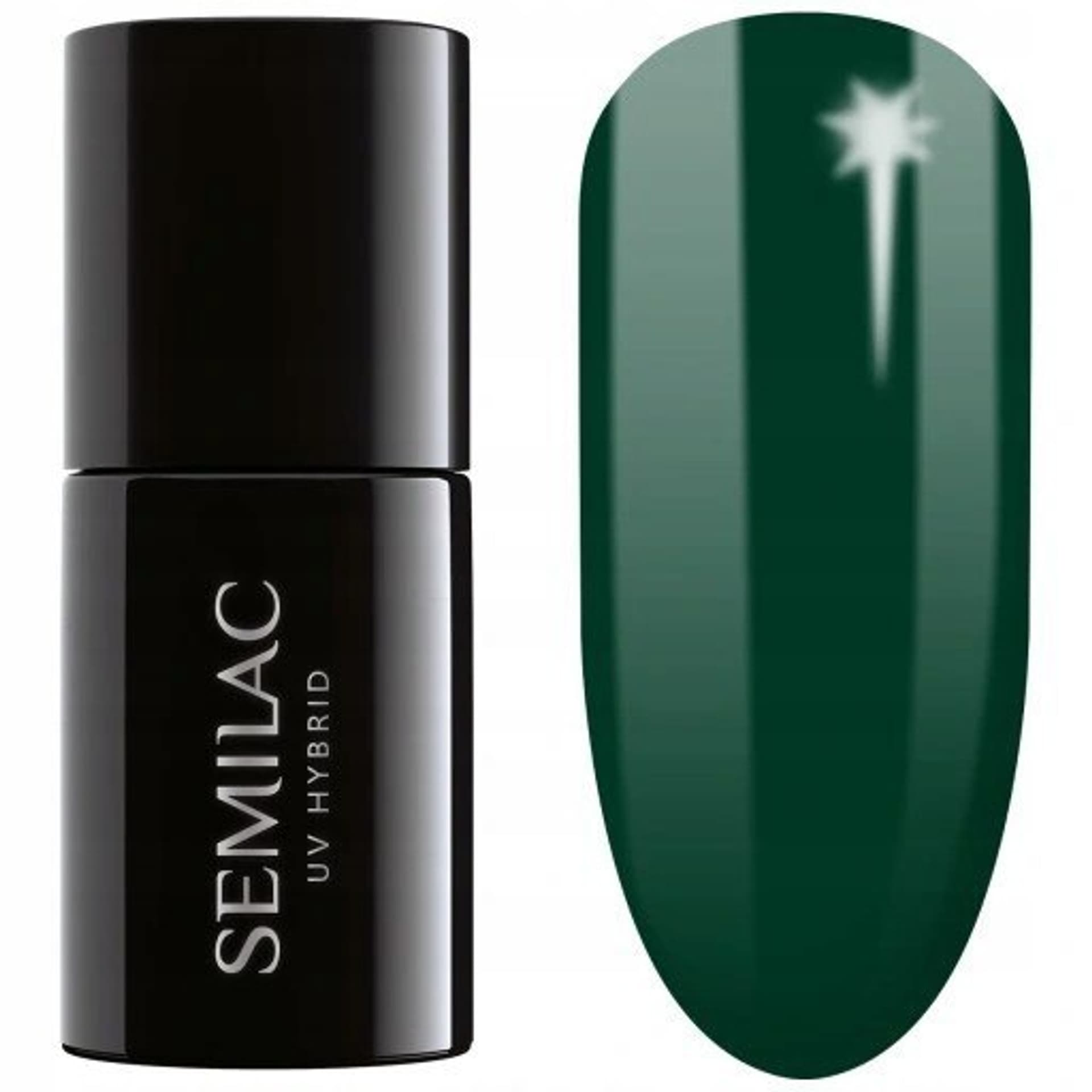 

SEMILAC Lakier hybrydowy 309 Pine Green - 7 ml