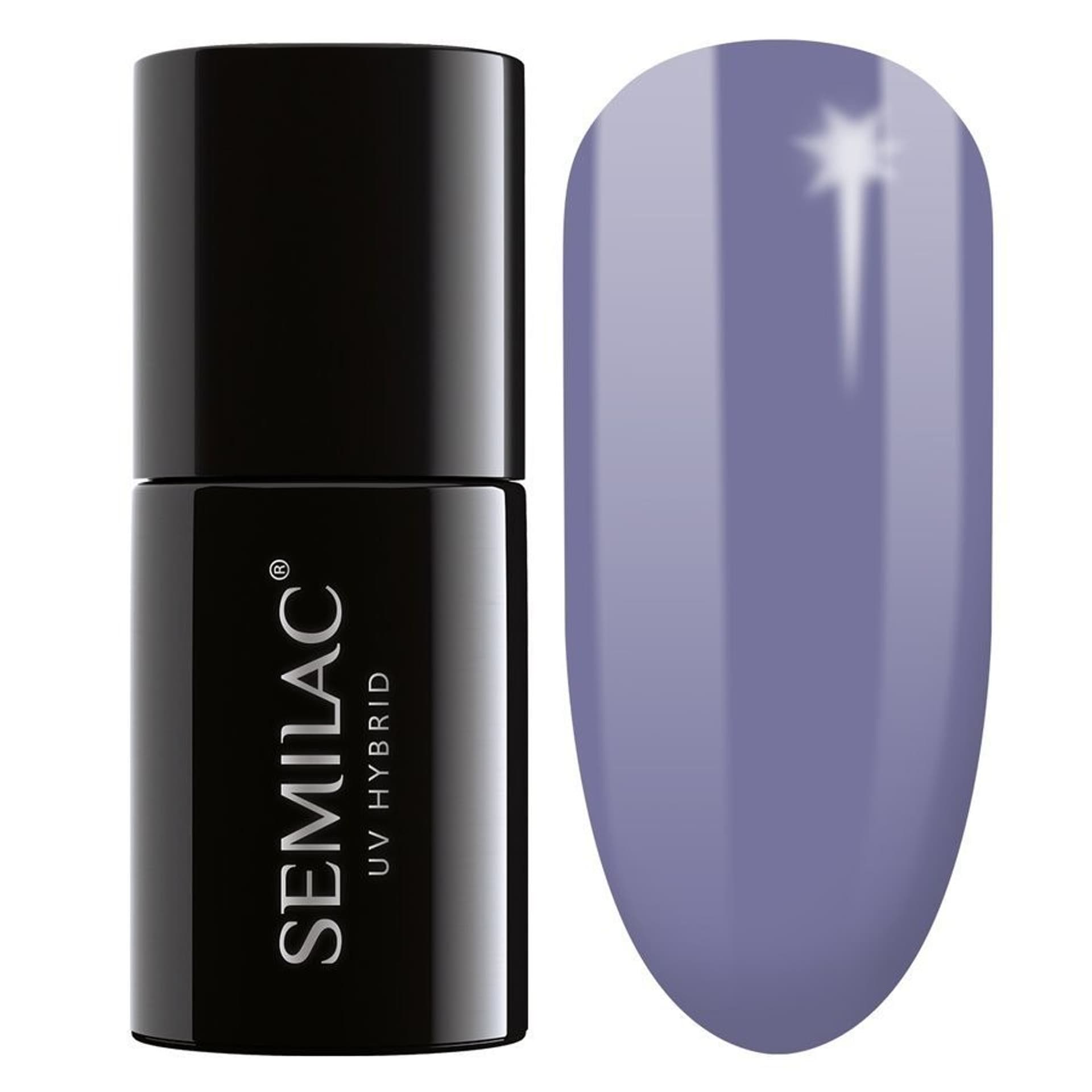 

SEMILAC Lakier hybrydowy104 Violet Gray - 7 ml