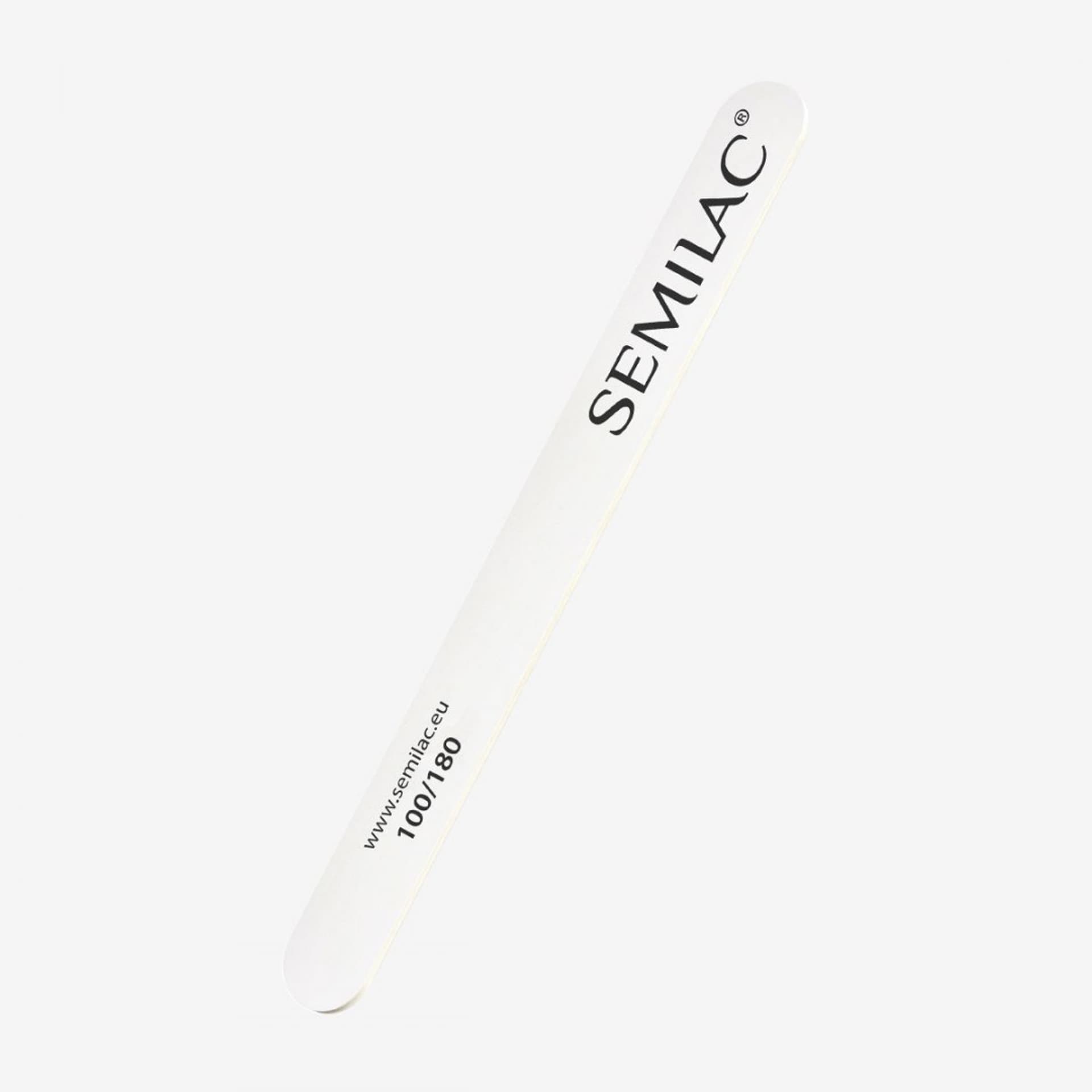 

SEMILAC Quality Pilnik drewniany biały 100/180 1szt