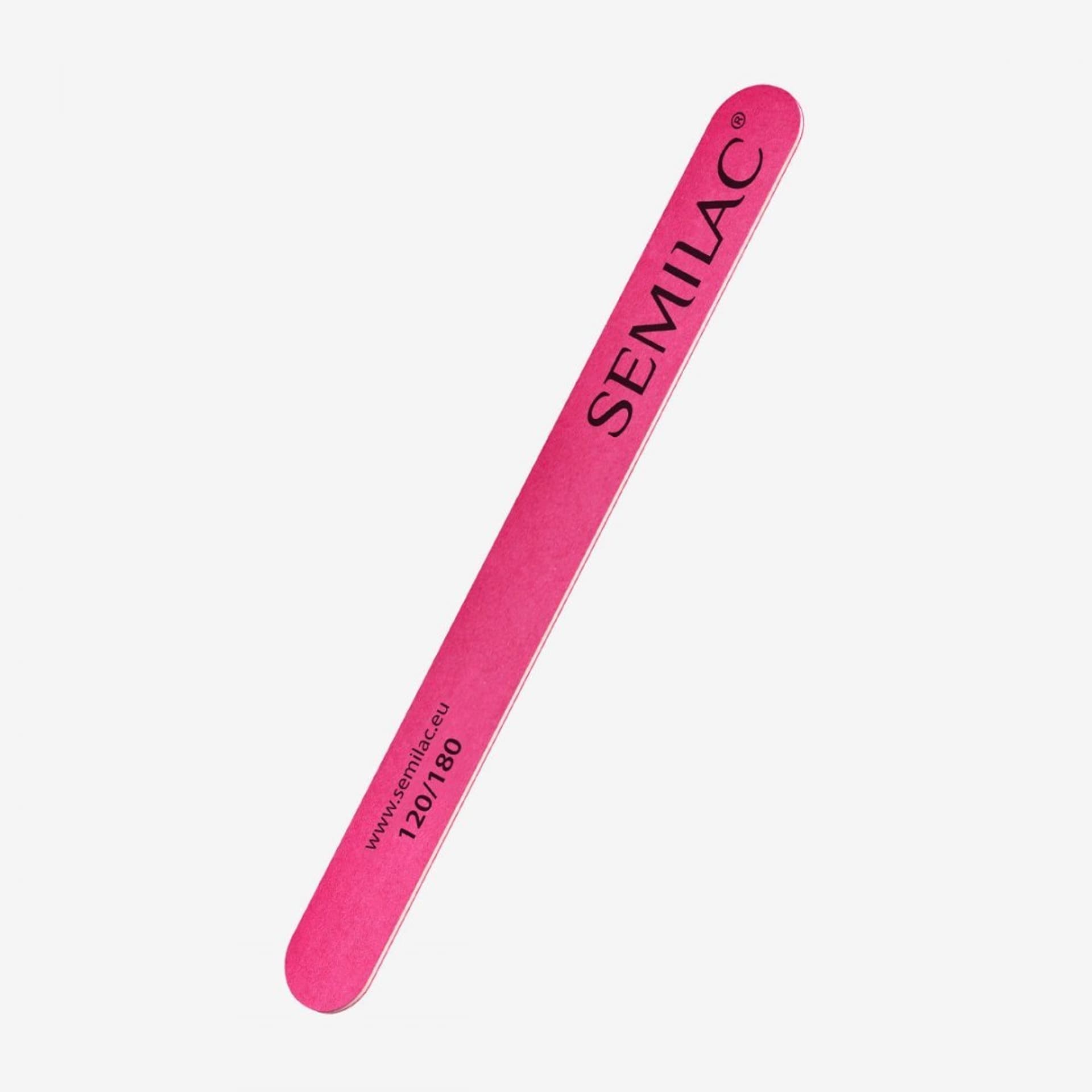 

SEMILAC Quality Pilnik drewniany różowy 120/180 1szt