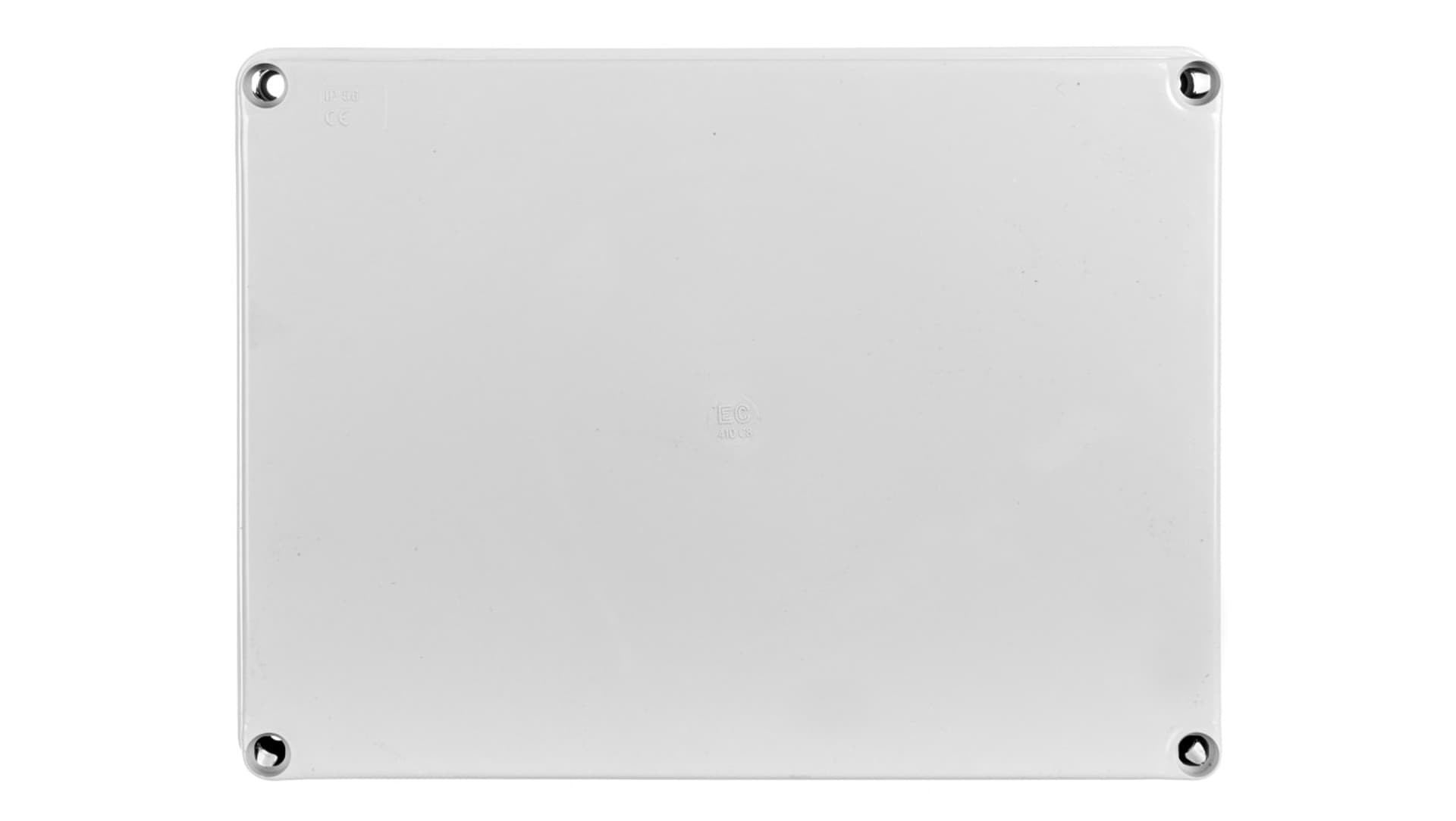 

Puszka natynkowa gładka z pokrywą seria 410 IP56 300x220x120 szara EC410C8