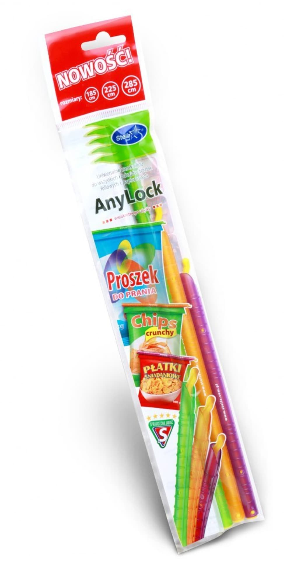 

STELLA AnyLock Uniwersalne zamknięcie do woreczków 1 op. - 3 szt.