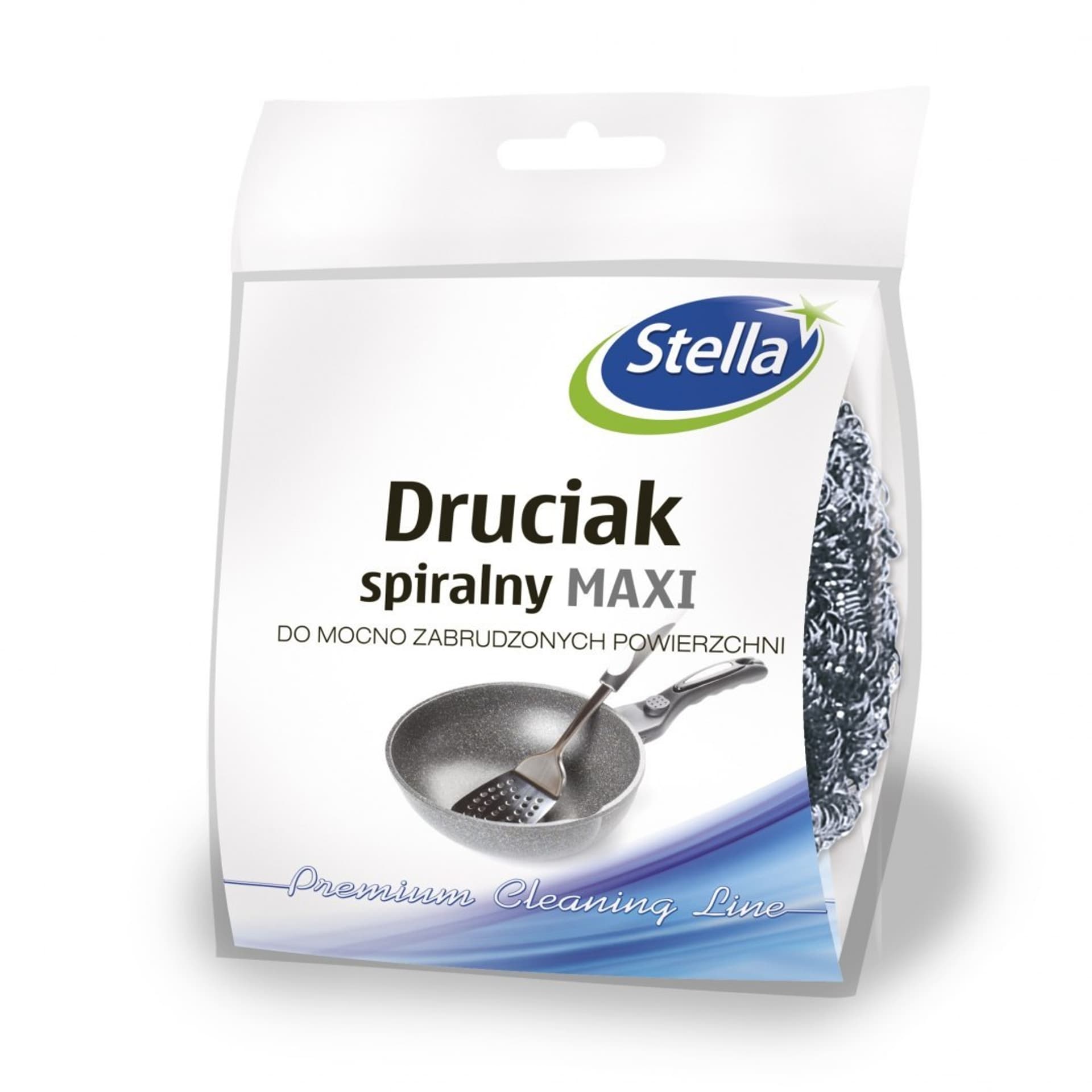 

STELLA Druciak spiralny Maxi - do mocno zabrudzonych powierzchni 1szt