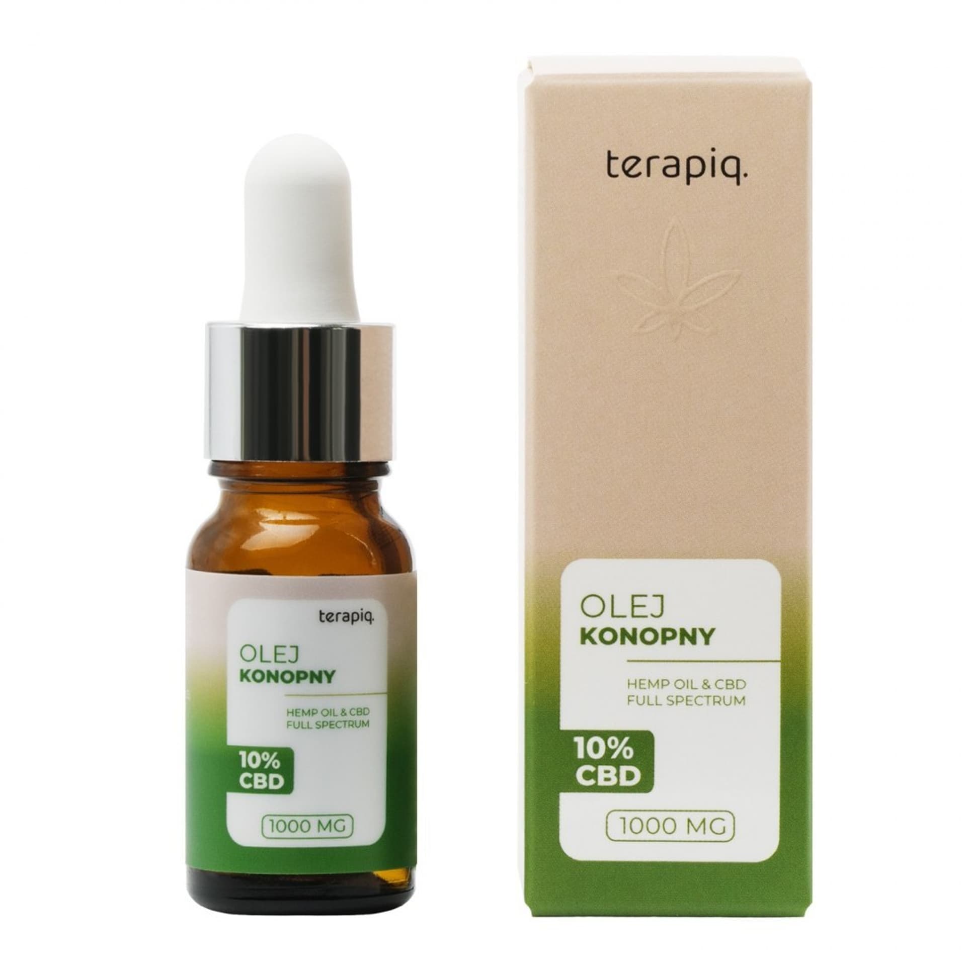 

Terapiq CBD Olej konopny 10% 10ml