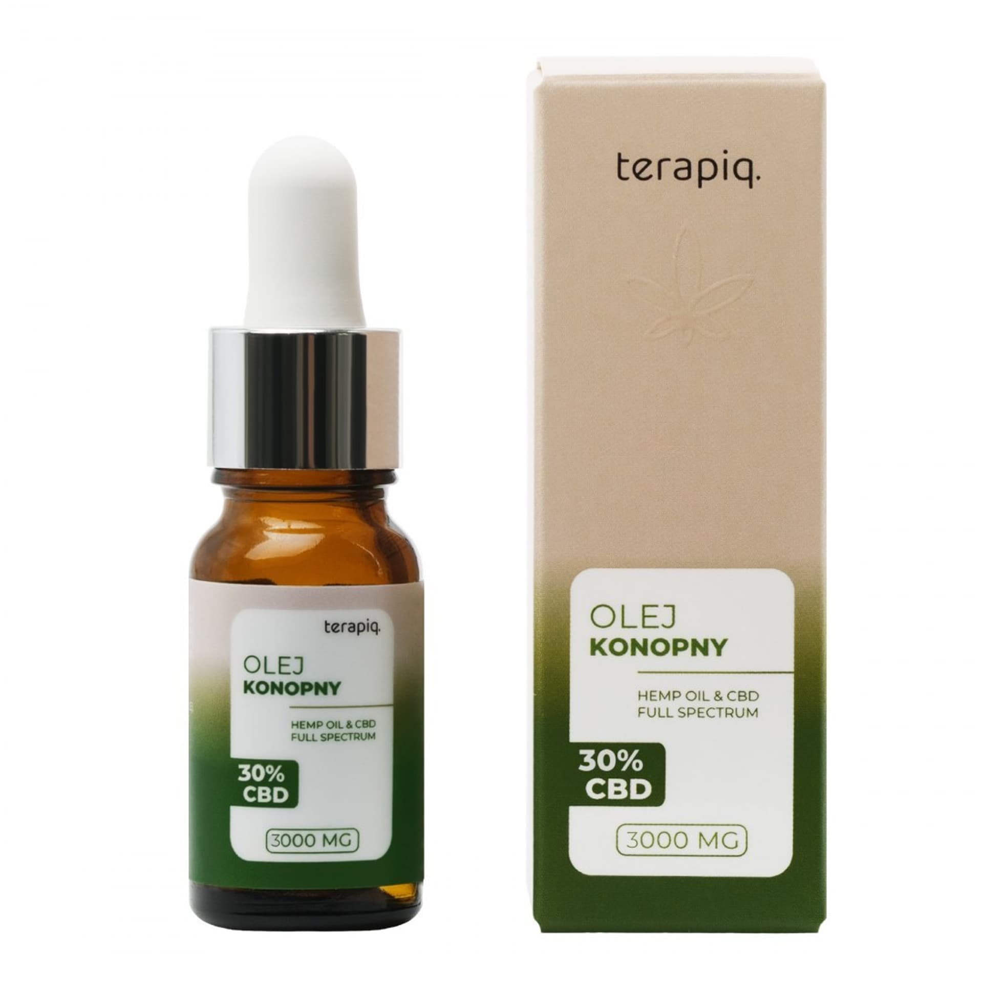 

Terapiq CBD Olej konopny 30% 10ml
