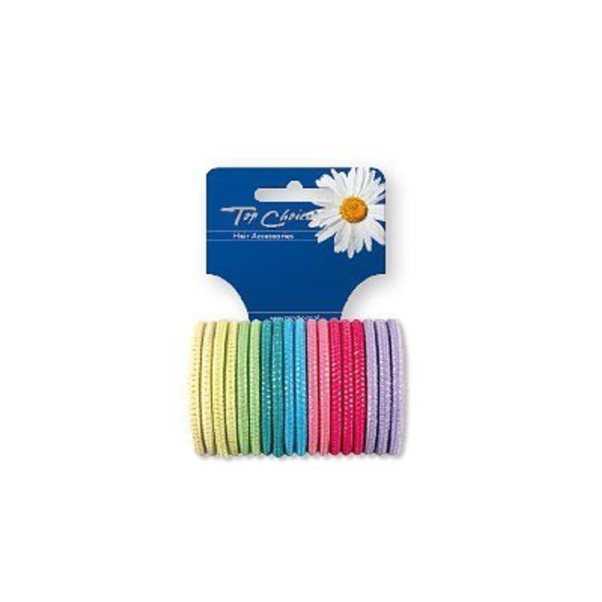 

Top Choice Akcesoria do włosów Gumki do włosów mix 1op-18szt 22180