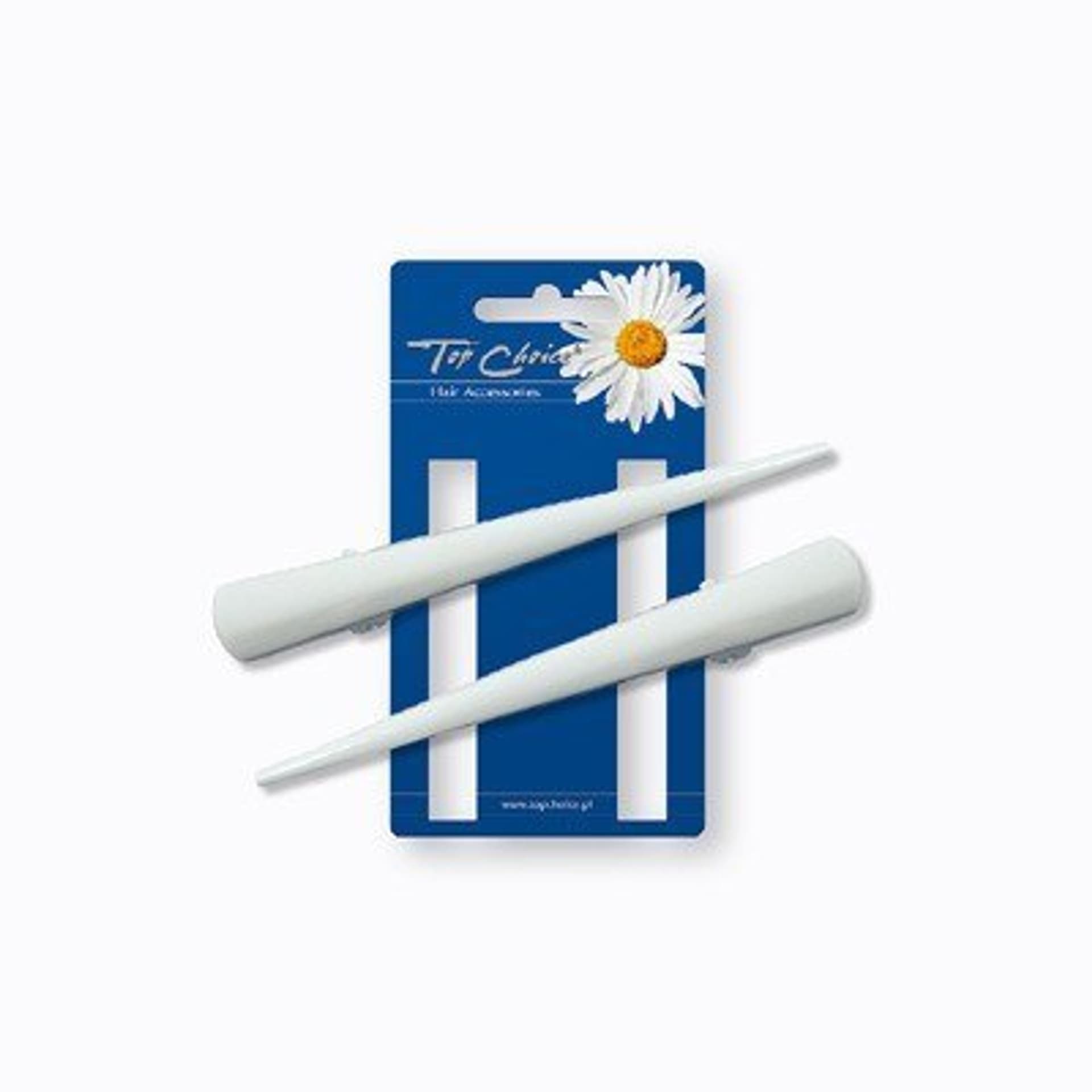 

Top Choice Akcesoria do włosów White Spinki "dzioby" (25105) rozm.L 1op.-2szt, 25105) rozm.l 1op.-2sz