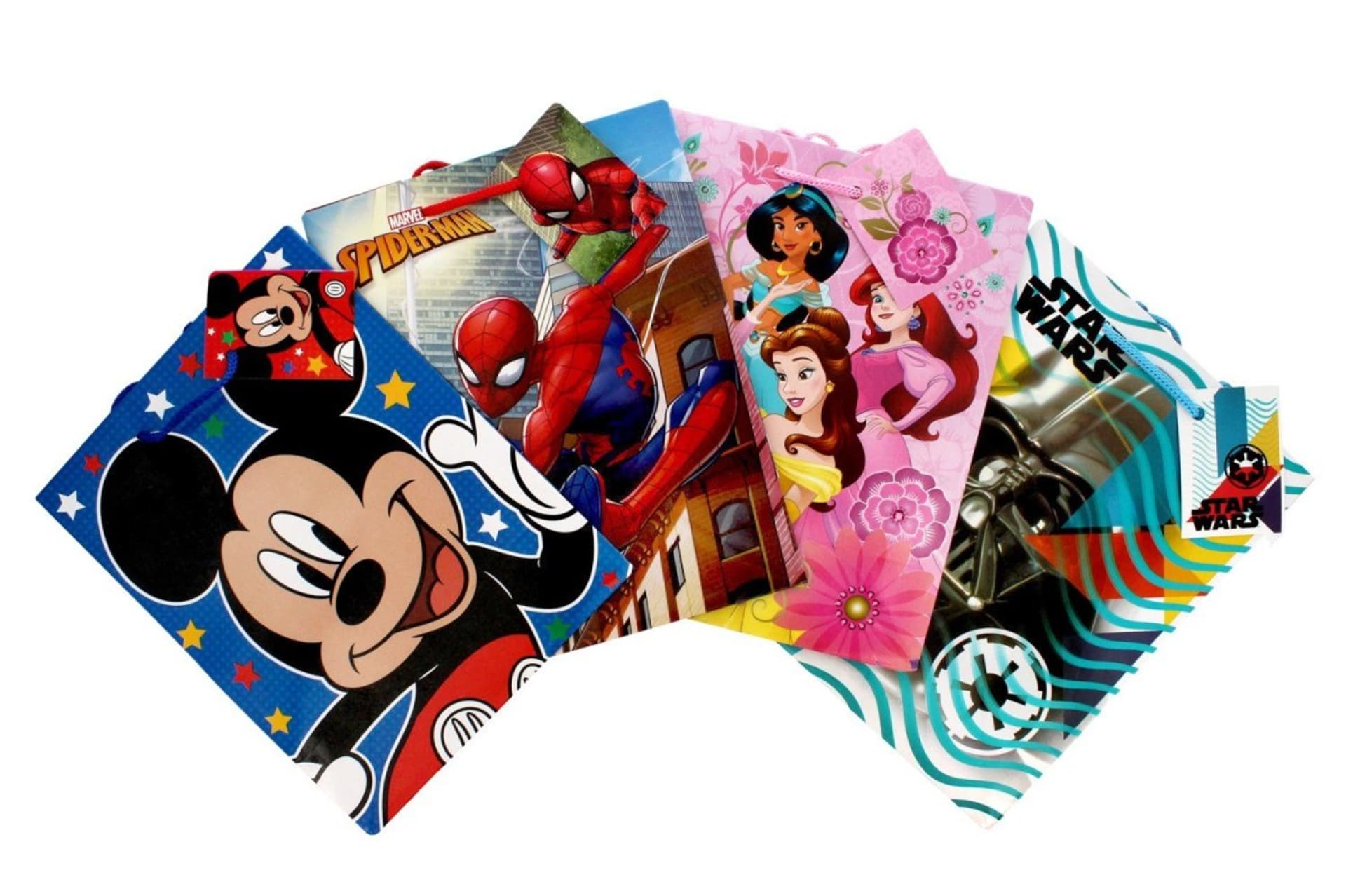 

Torebka prezentowa Disney - rozmiar "M" 1szt - mix wzorów