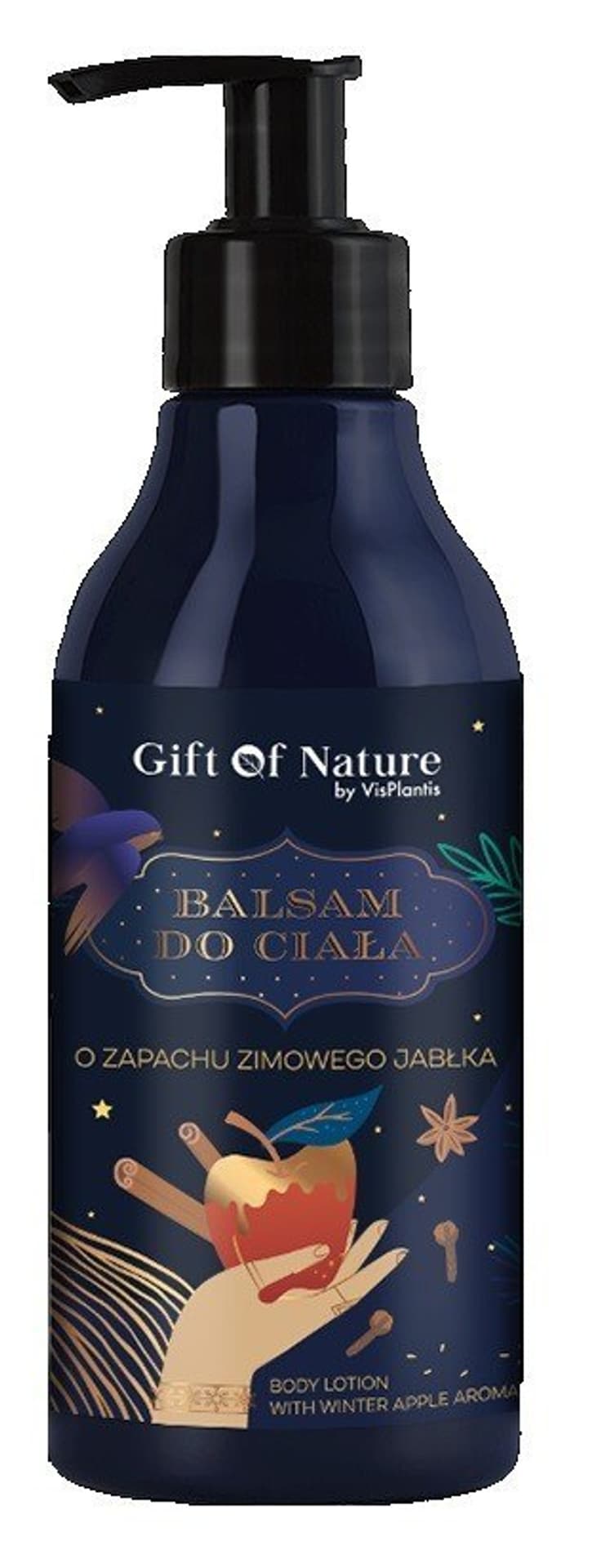 

Vis Plantis Gift Of Nature Balsam do ciała o zapachu zimowego jabłka - edycja świąteczna 300ml