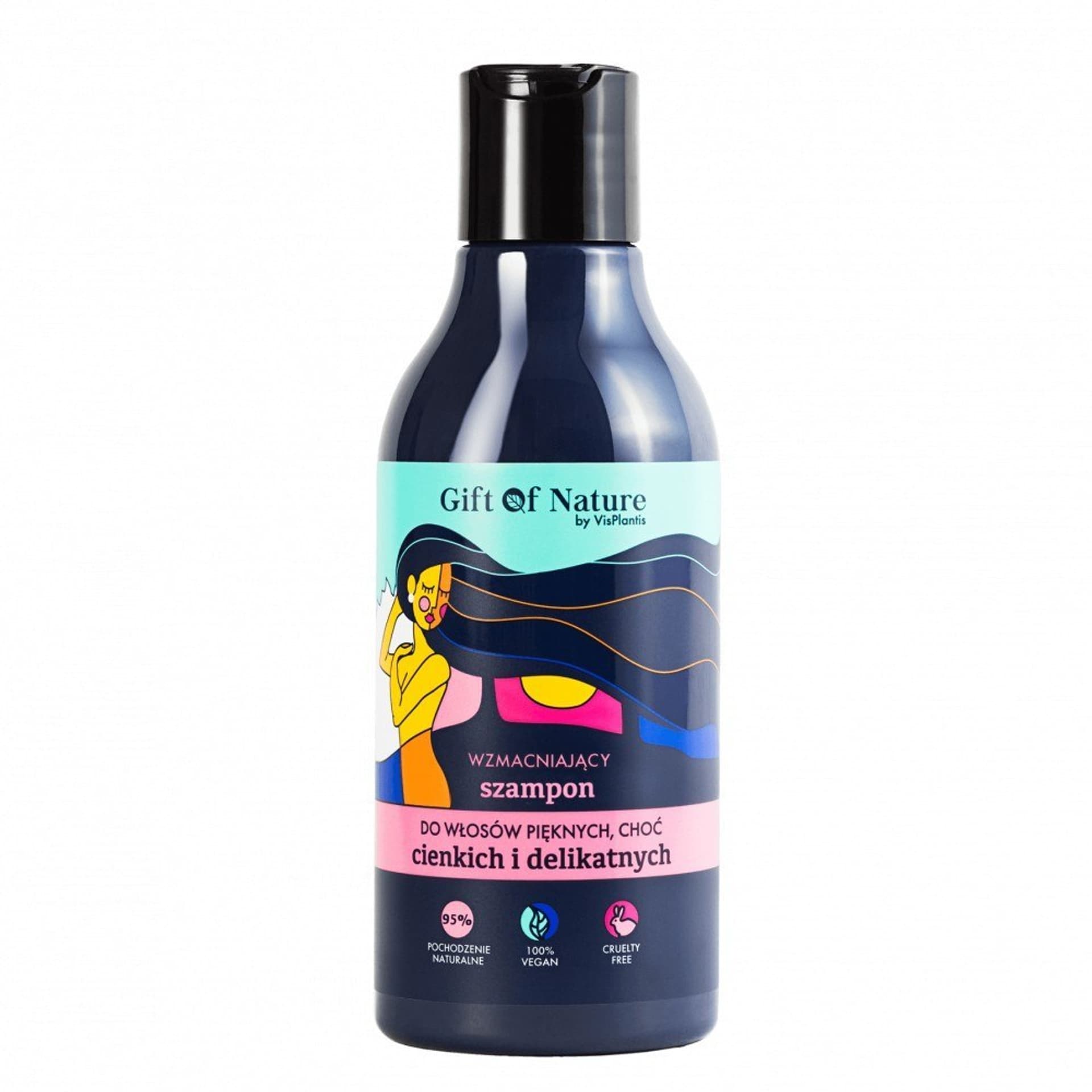 

Wzmacniający szampon do włosów cienkich i delikatnych, 300 ml