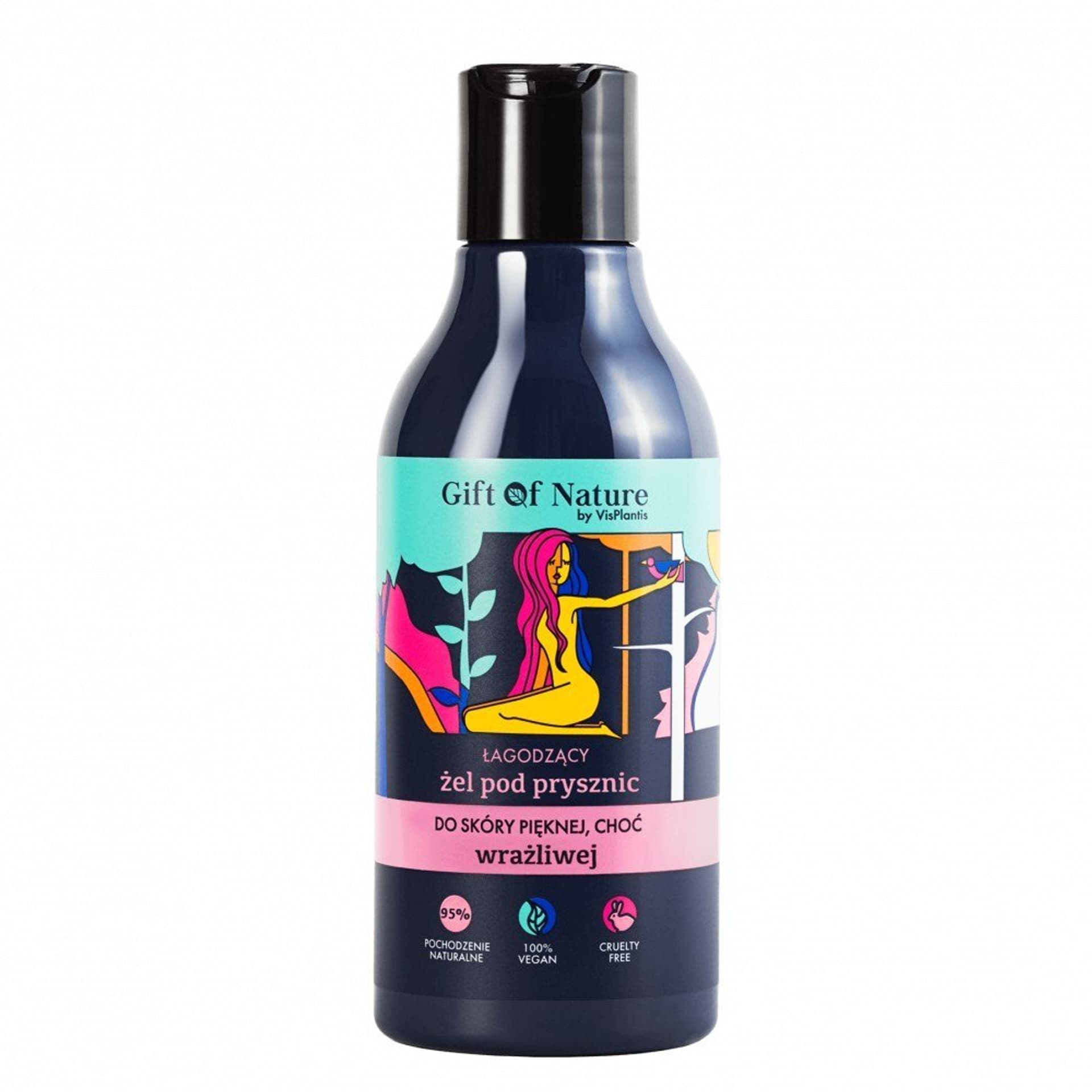 

Vis Plantis Gift Of Nature Żel pod prysznic łagodzący do skóry wrażliwej 300ml