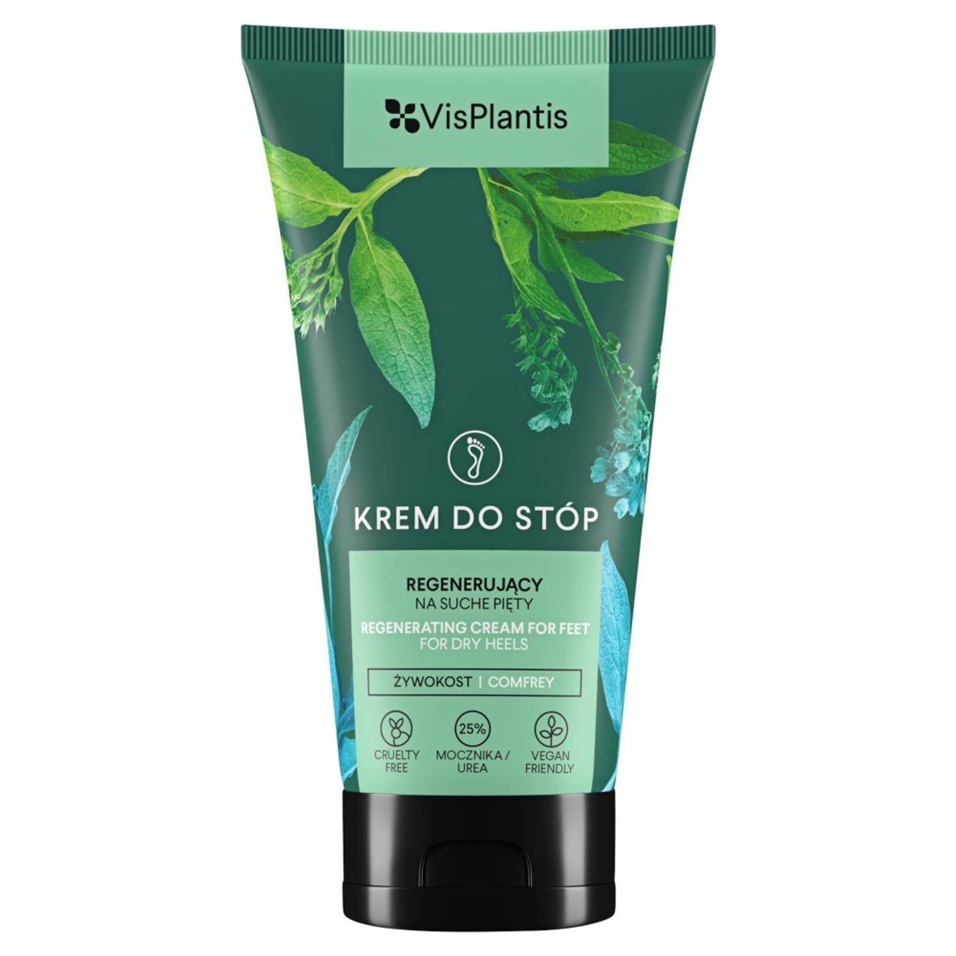 

Vis Plantis Krem do stóp regenerujący - na suche pięty z Żywokostem 75ml