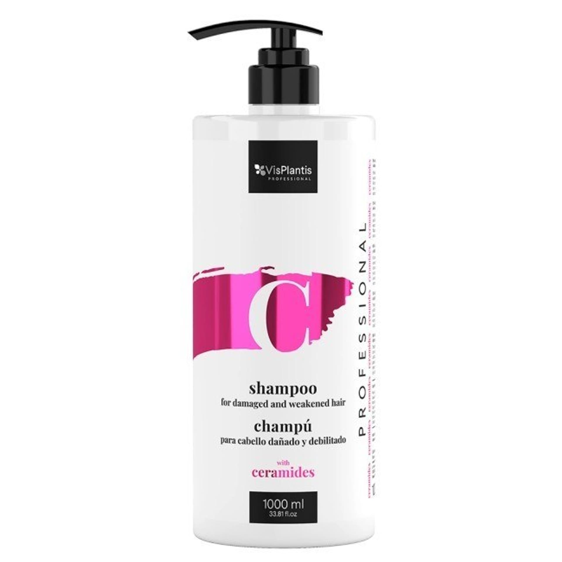 

Vis Plantis Professional Szampon do włosów zniszczonych i osłabionych z Ceramidami 1000ml