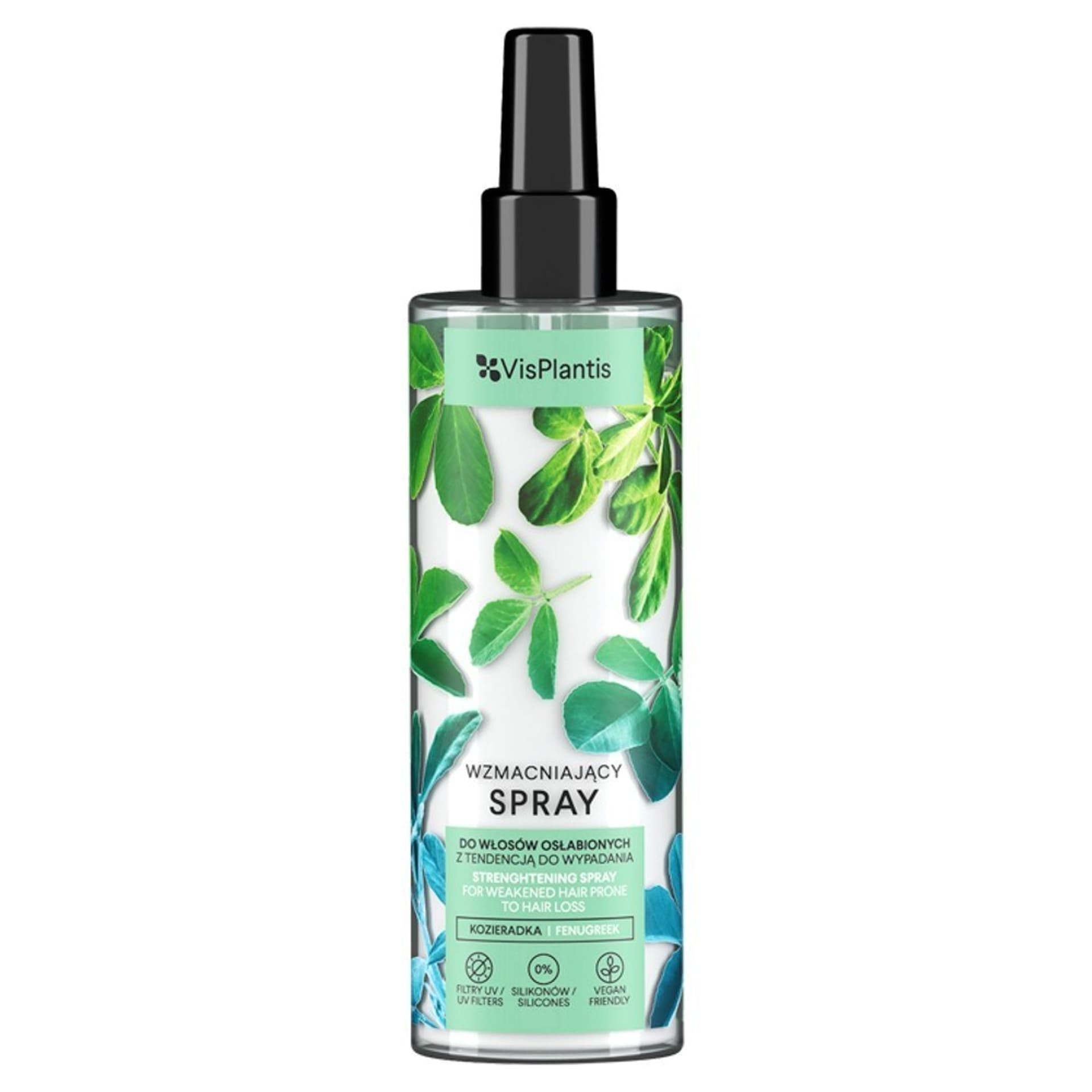 

Vis Plantis Wzmacniający Spray z Kozieradką do Włosów Osłabionych z Tendencją do Wypadania 200ml