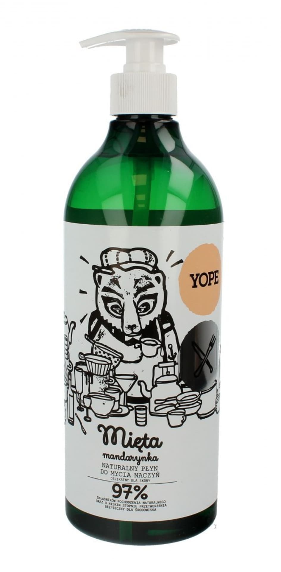 

Yope Płyn do mycia naczyń MIĘTA 750ml