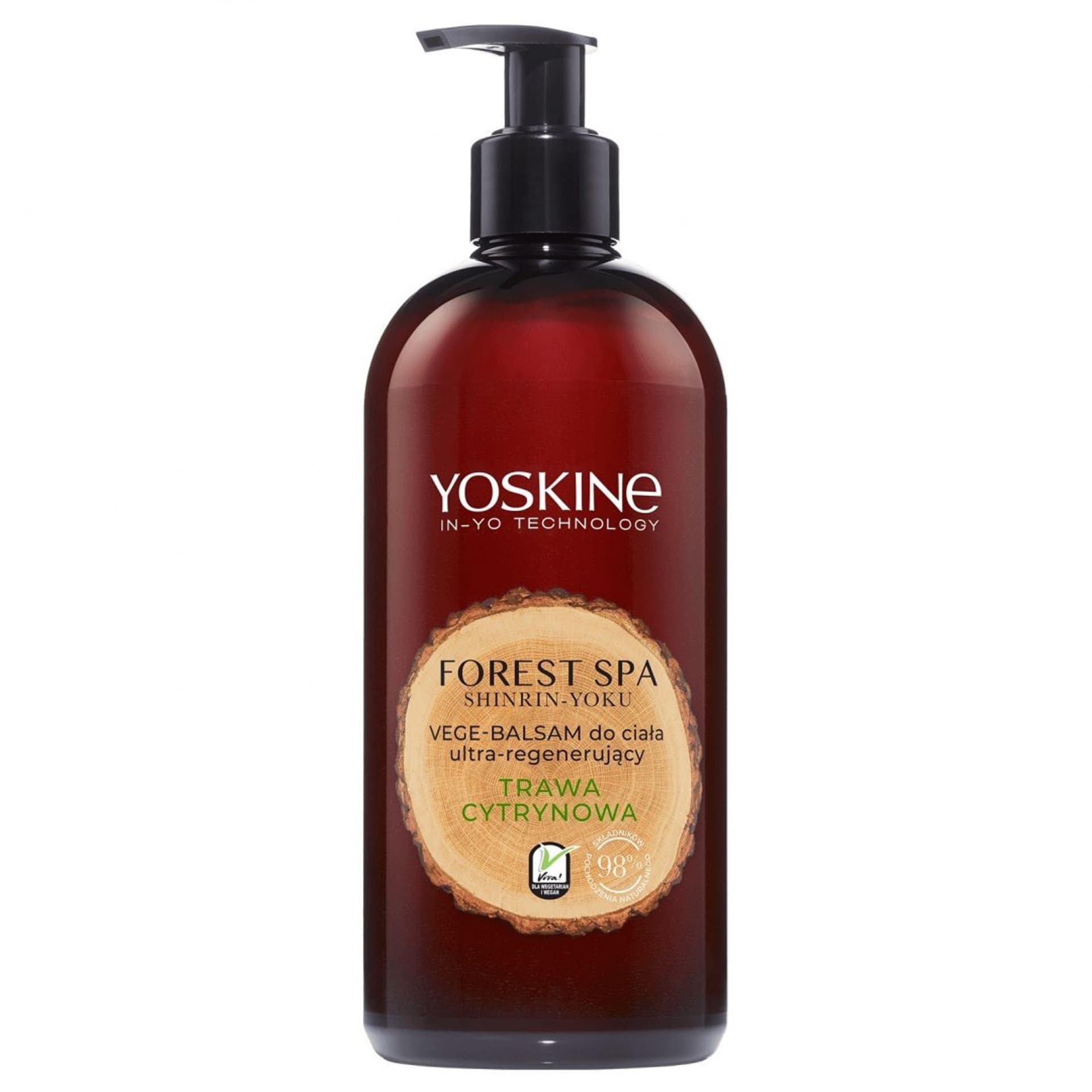 

Yoskine Forest Spa Vege-Balsam do ciała ultra-regenerujący Trwa Cytrynowa 400ml