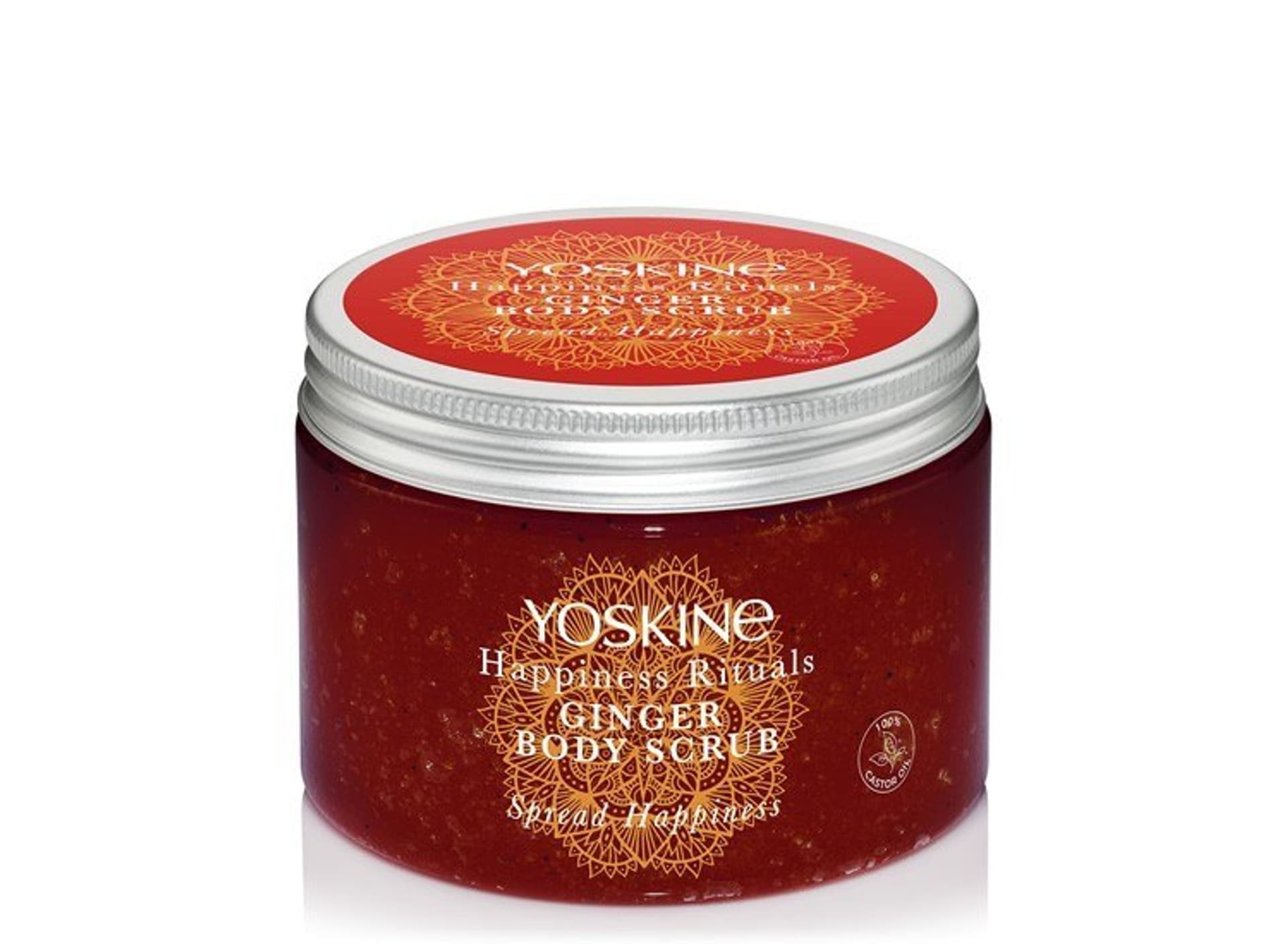 

Yoskine Happiness Rituals Cukrowy Peeling do ciała Ginger 300g