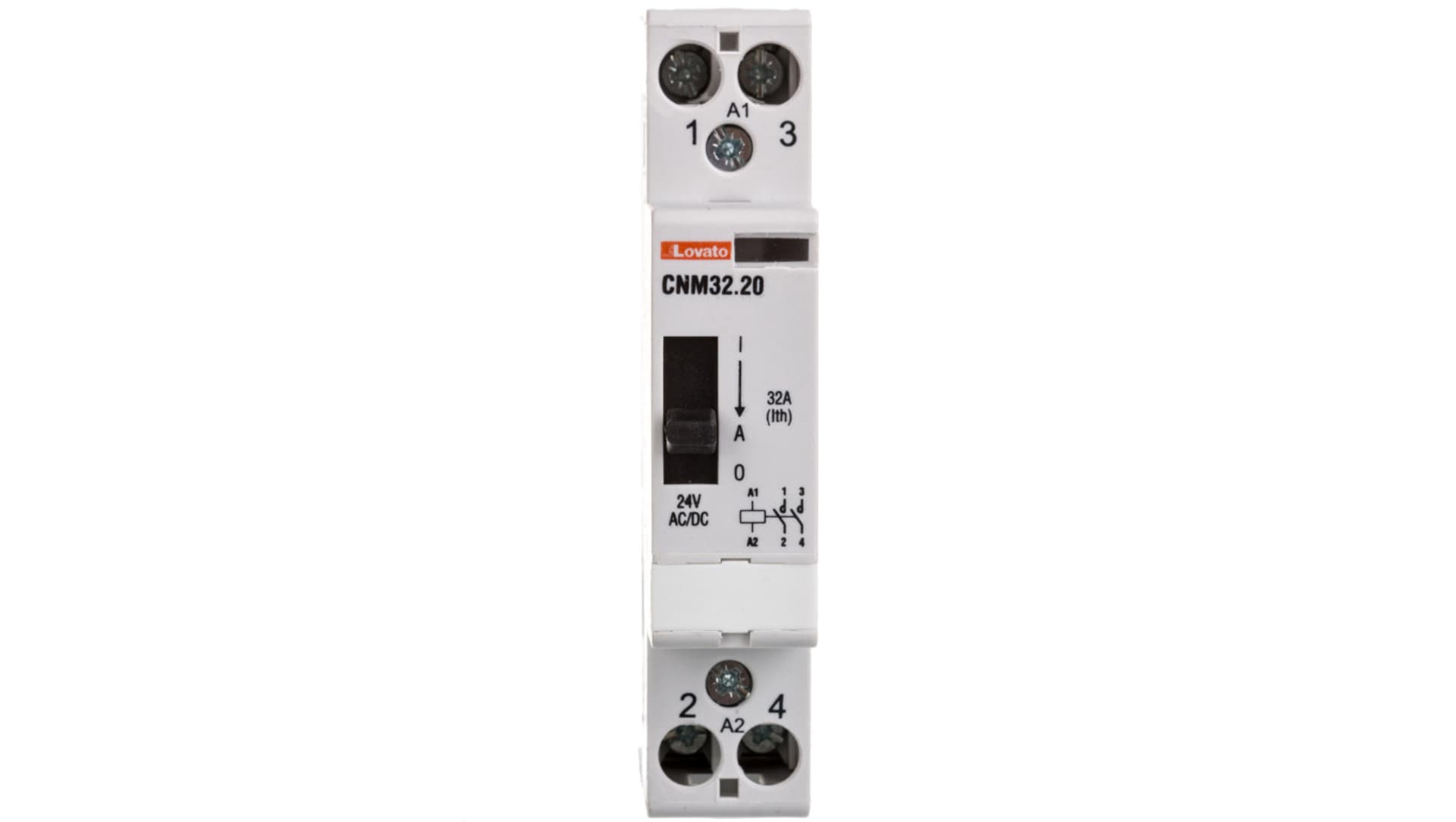 

Stycznik modułowy z dźwignią 32A 2Z 0R 24V AC/DC CNM3220024