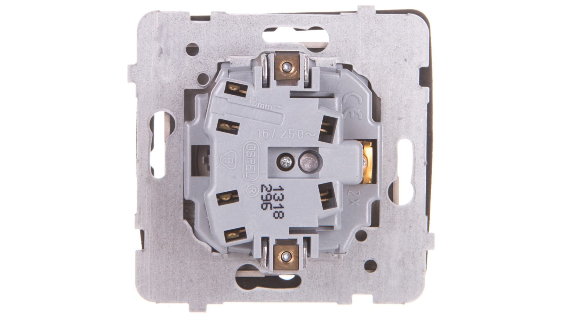 

AS Gniazdo bryzgoszczelne z/u IP44 klapka przezroczysta satyna light GPH-1GZ/m/45/d