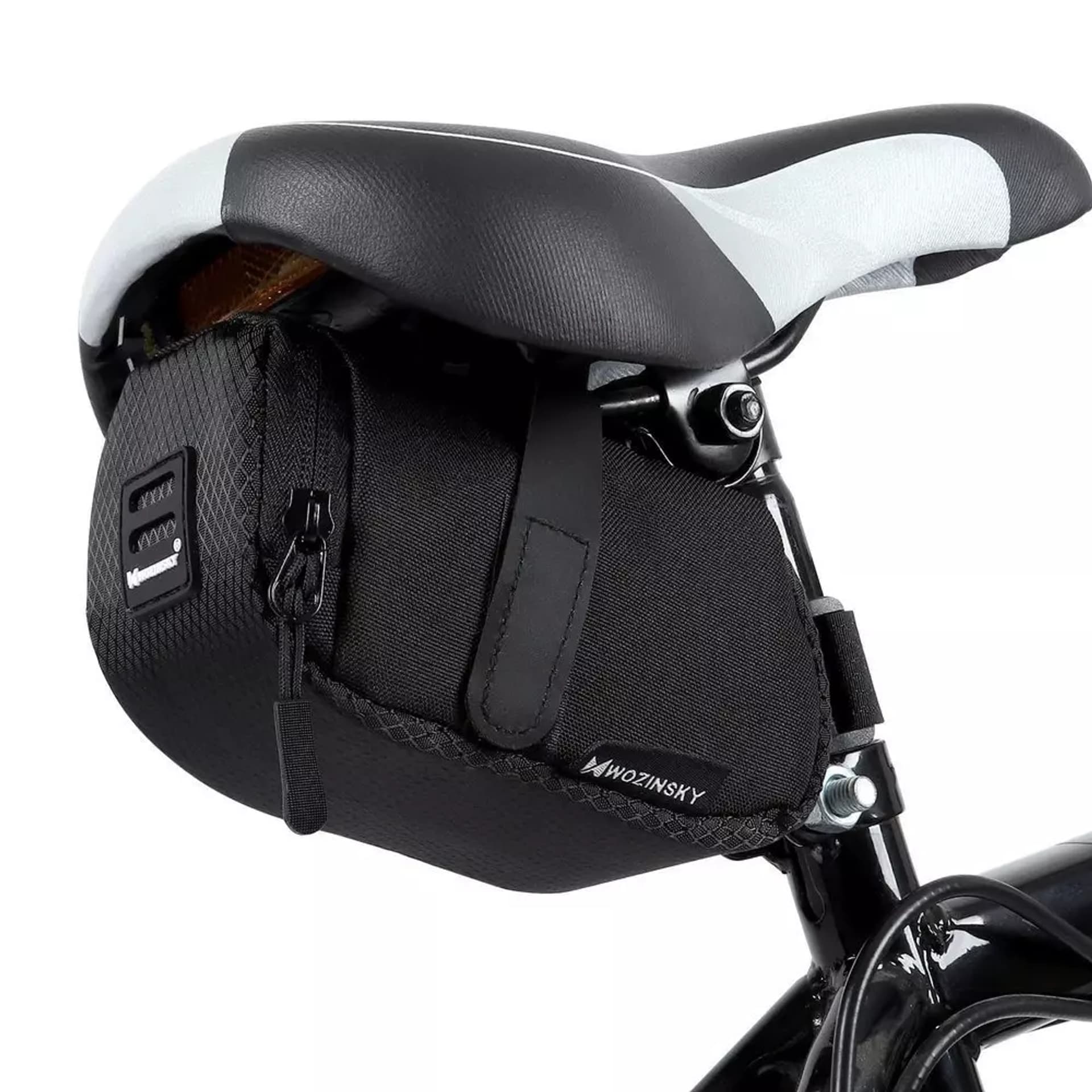 

Wozinsky mała torba rowerowa pod siodełko 0,6 l czarny (WBB8BK black)